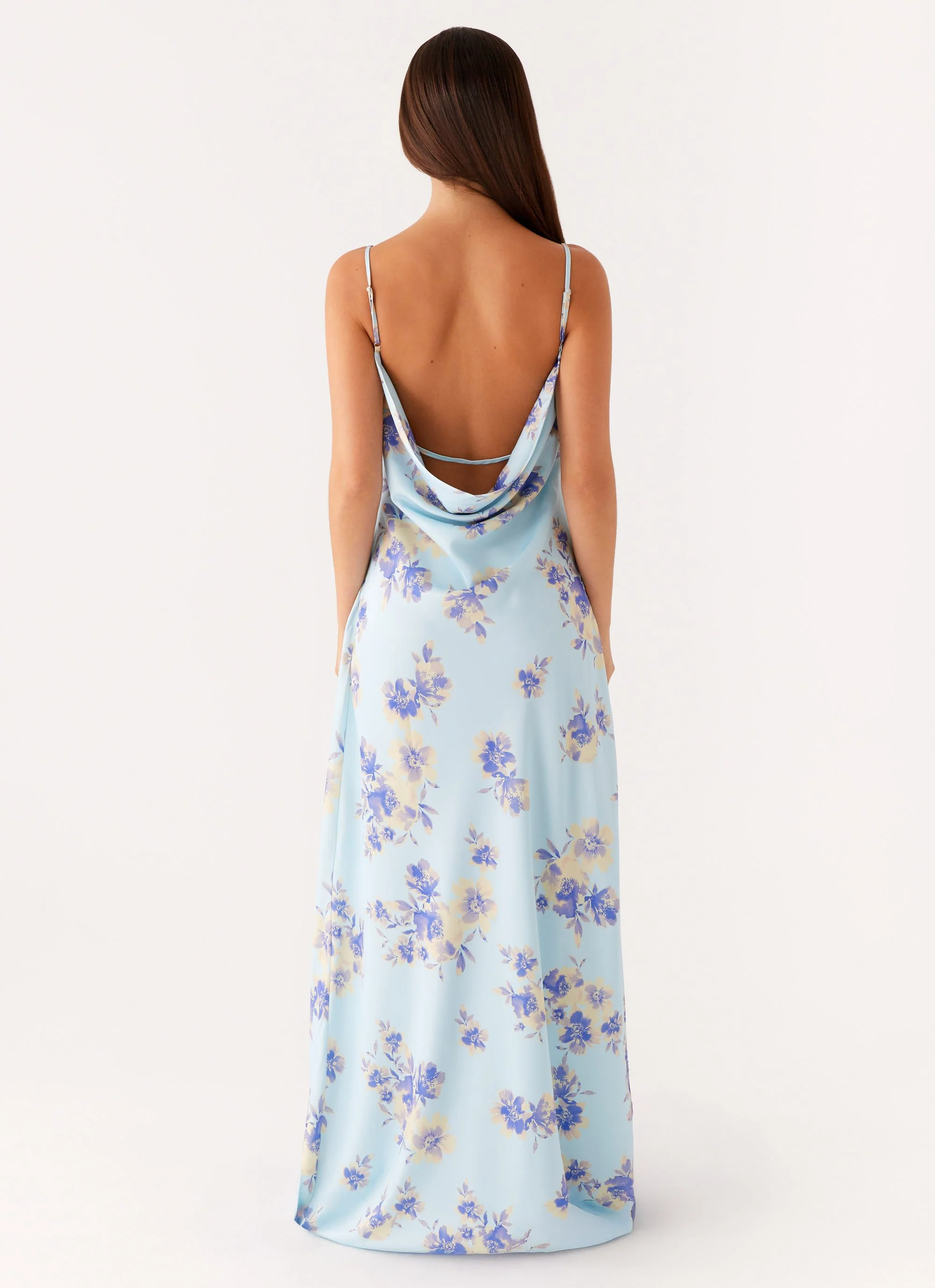 Liana Cowl Maxi Dress - Print - Image 4
