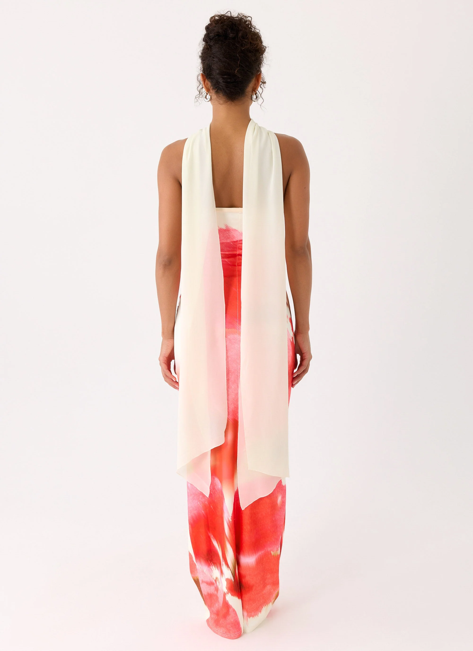 Libra Maxi Dress - Porcelain Rose - Image 3