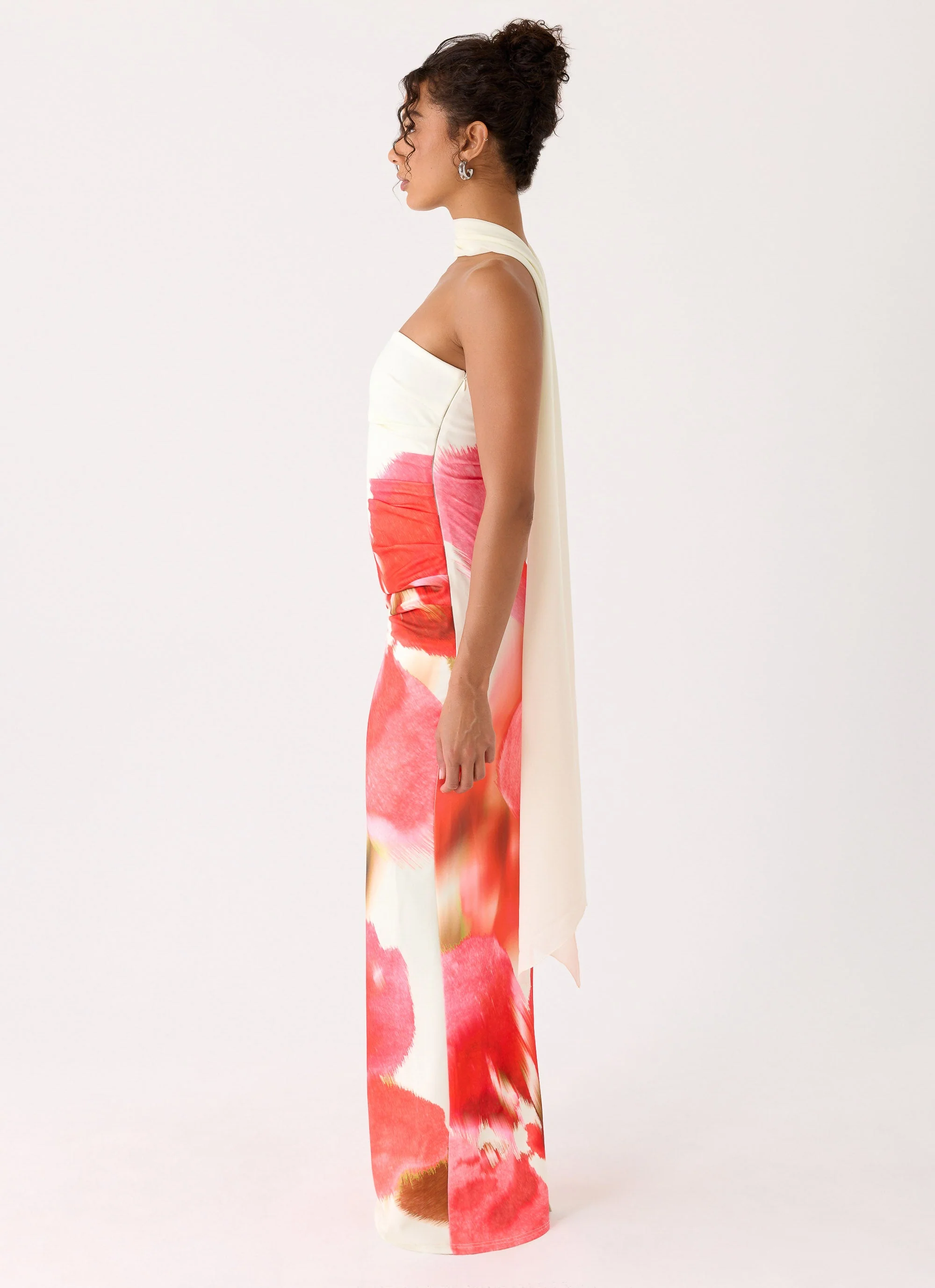 Libra Maxi Dress - Porcelain Rose - Image 4