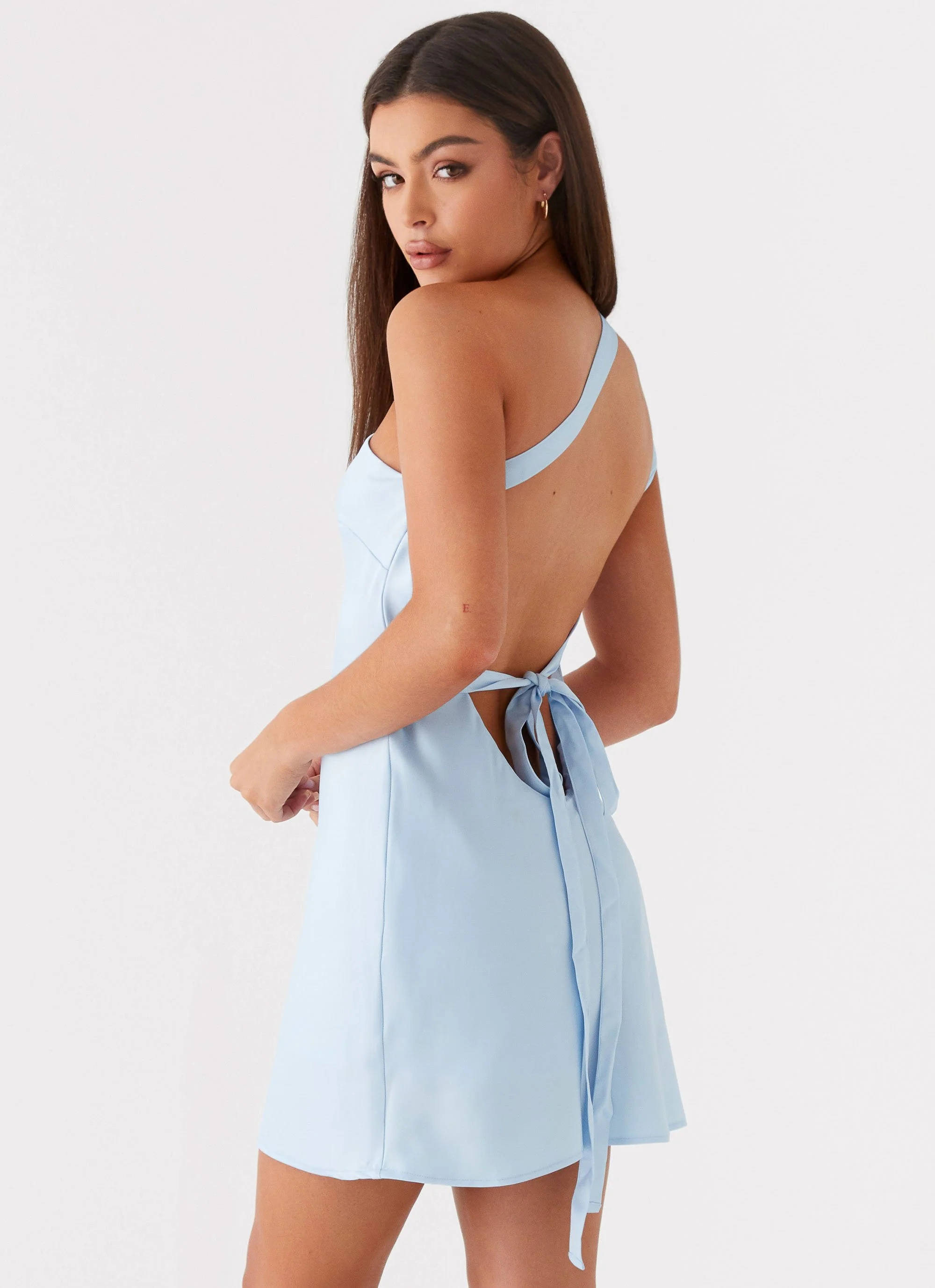 Lights Out Mini Dress - Blue - Image 6