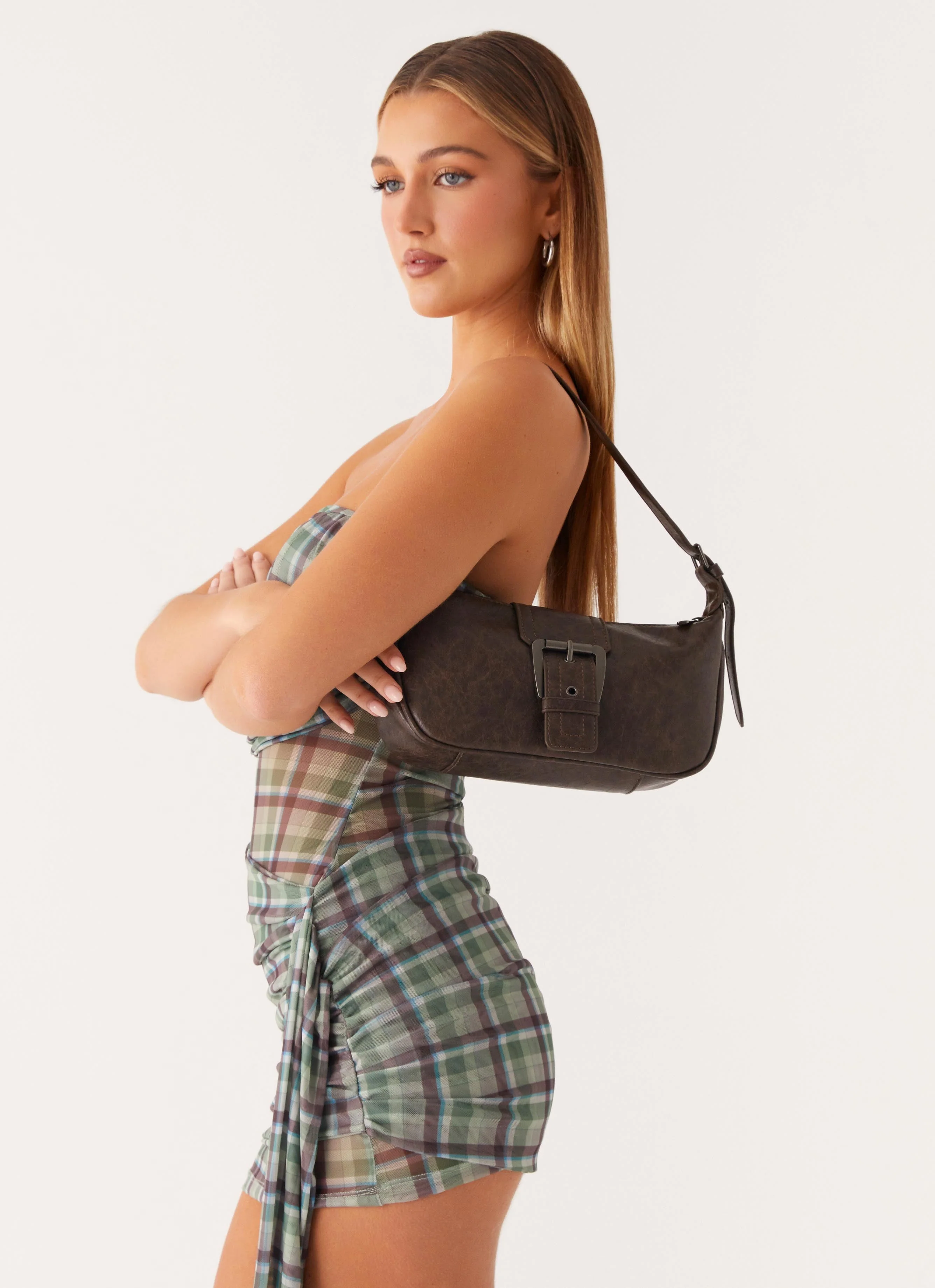 Litton Shoulder Bag - Brown - Image 2