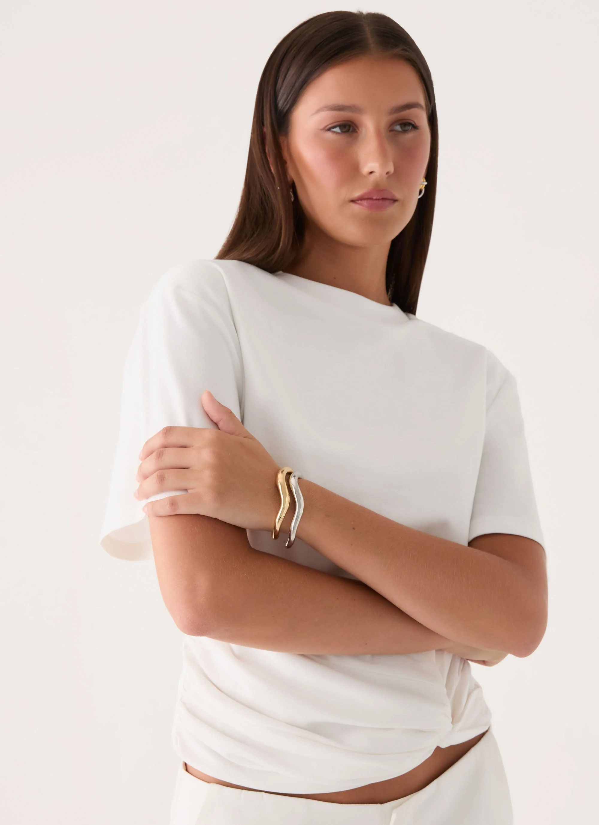 Live Wire Bracelets - Gold/Silver - Image 2
