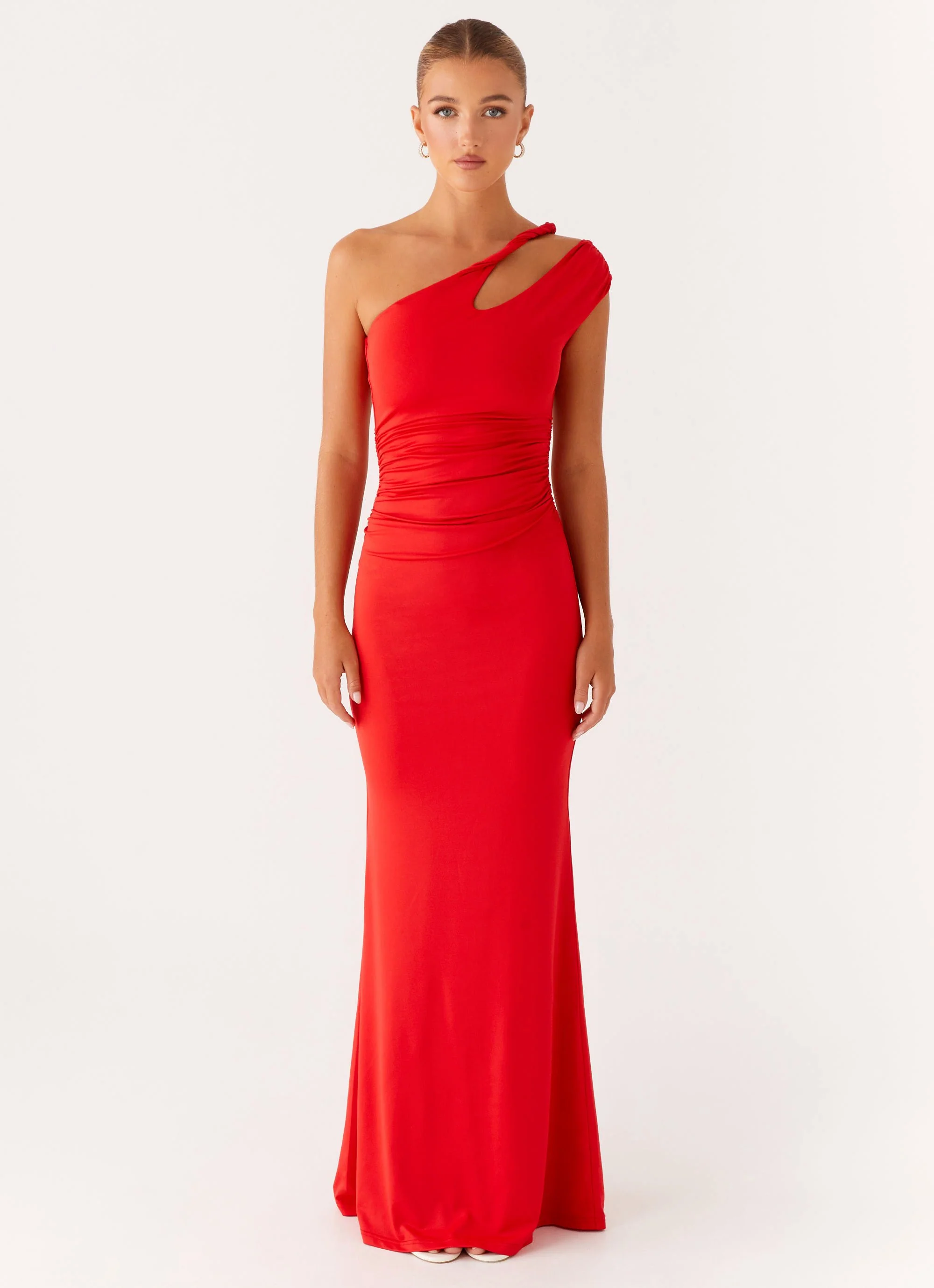 Lopez Maxi Dress - Tangerine - Image 2