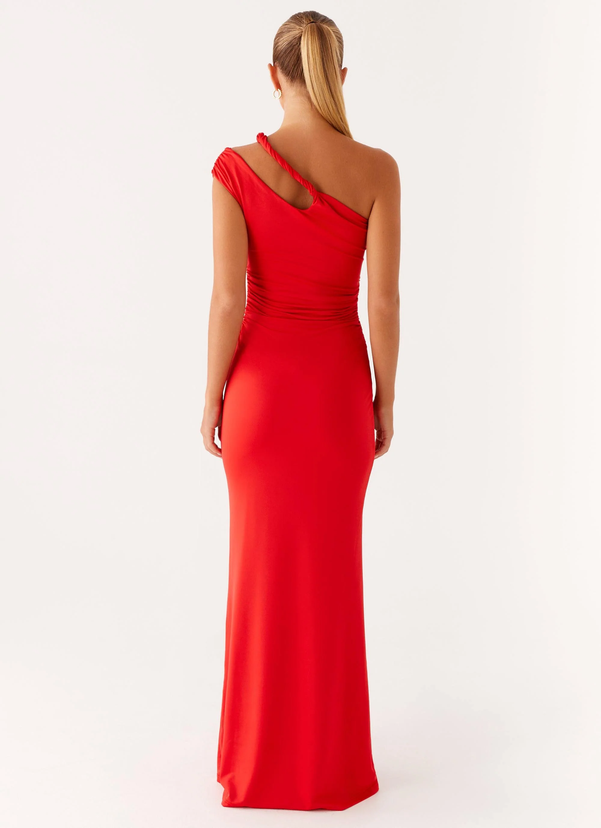 Lopez Maxi Dress - Tangerine - Image 4