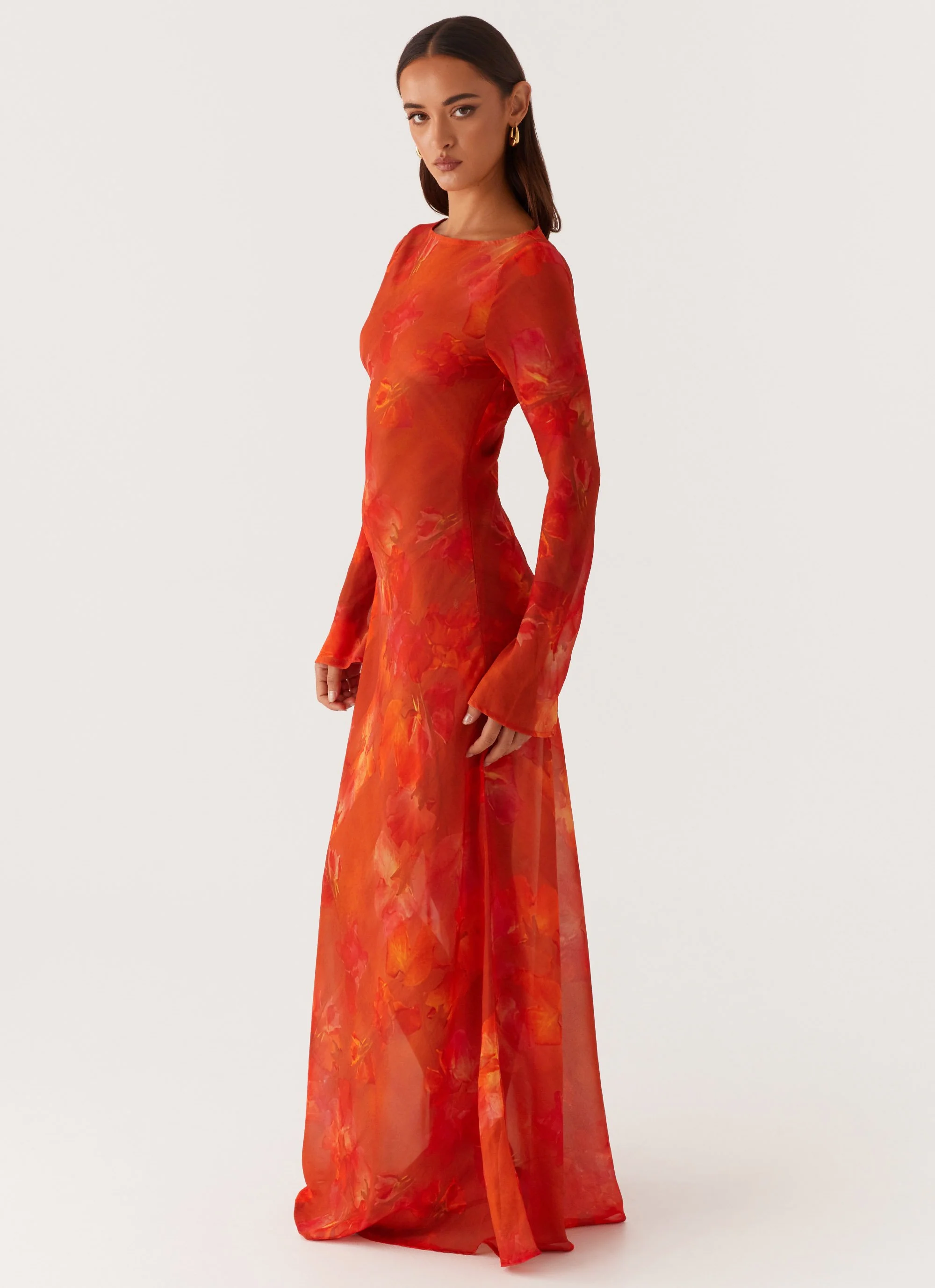 Lorde Maxi Dress - Amber - Image 4