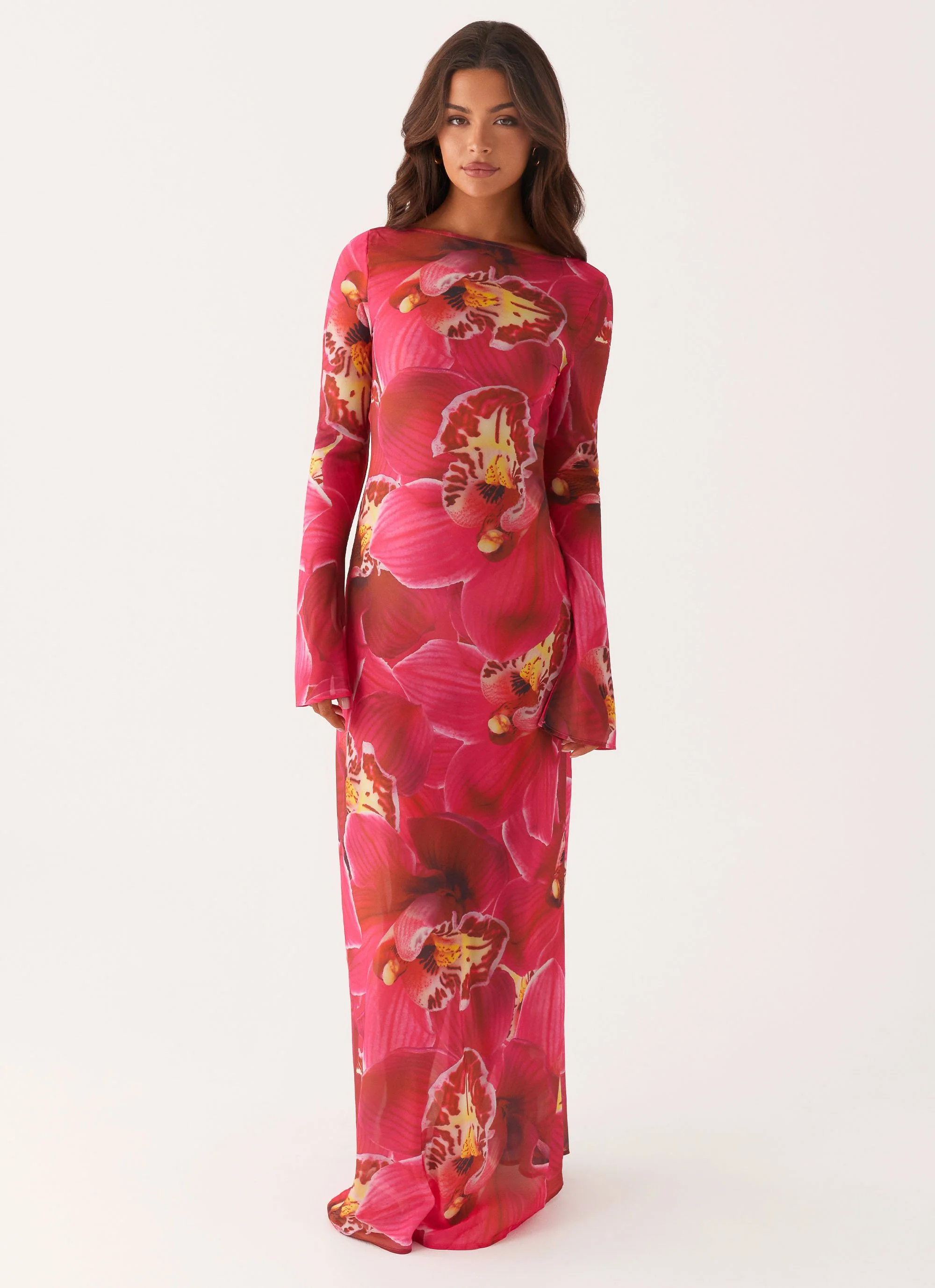 Lorde Maxi Dress - Orchid Pink - Image 2