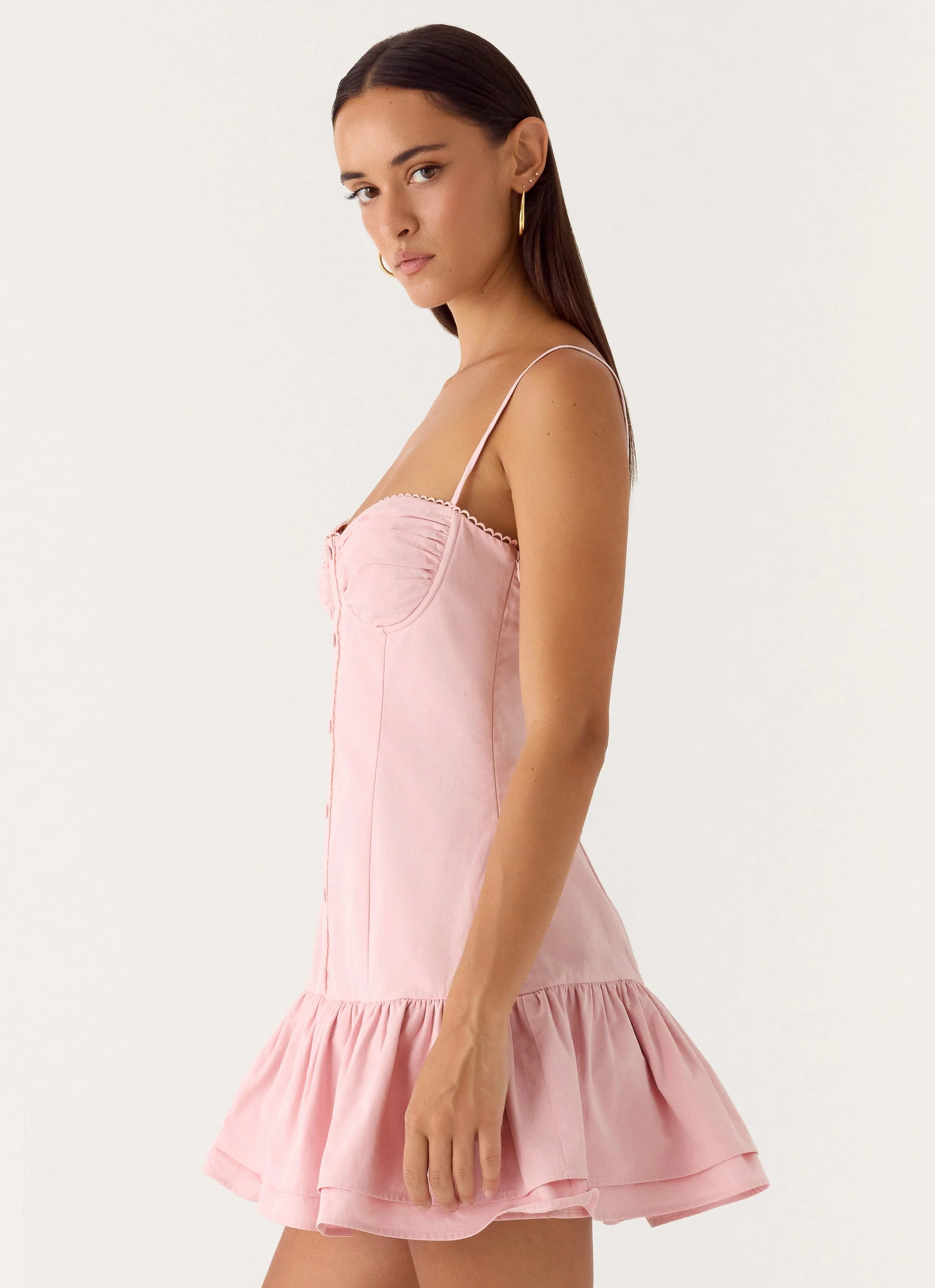 Loulette Mini Dress - Pink - Image 2