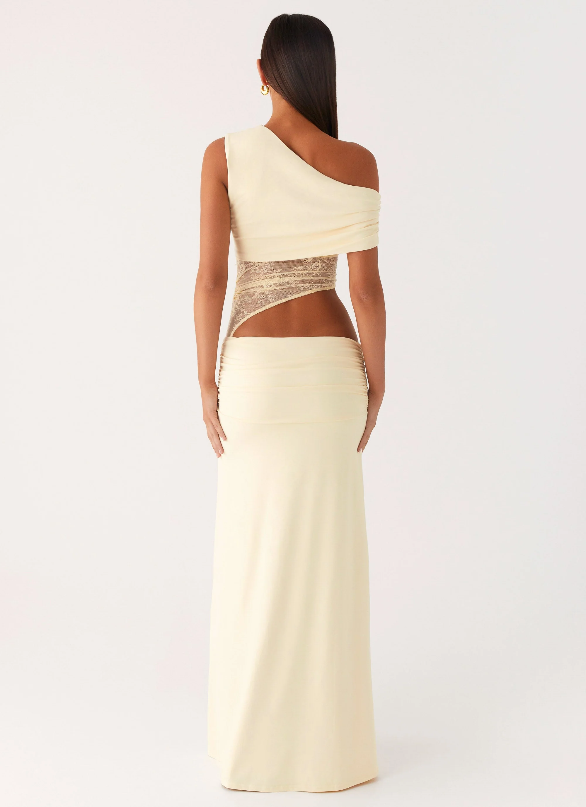 Love Motion Maxi Dress - Lemon - Image 3