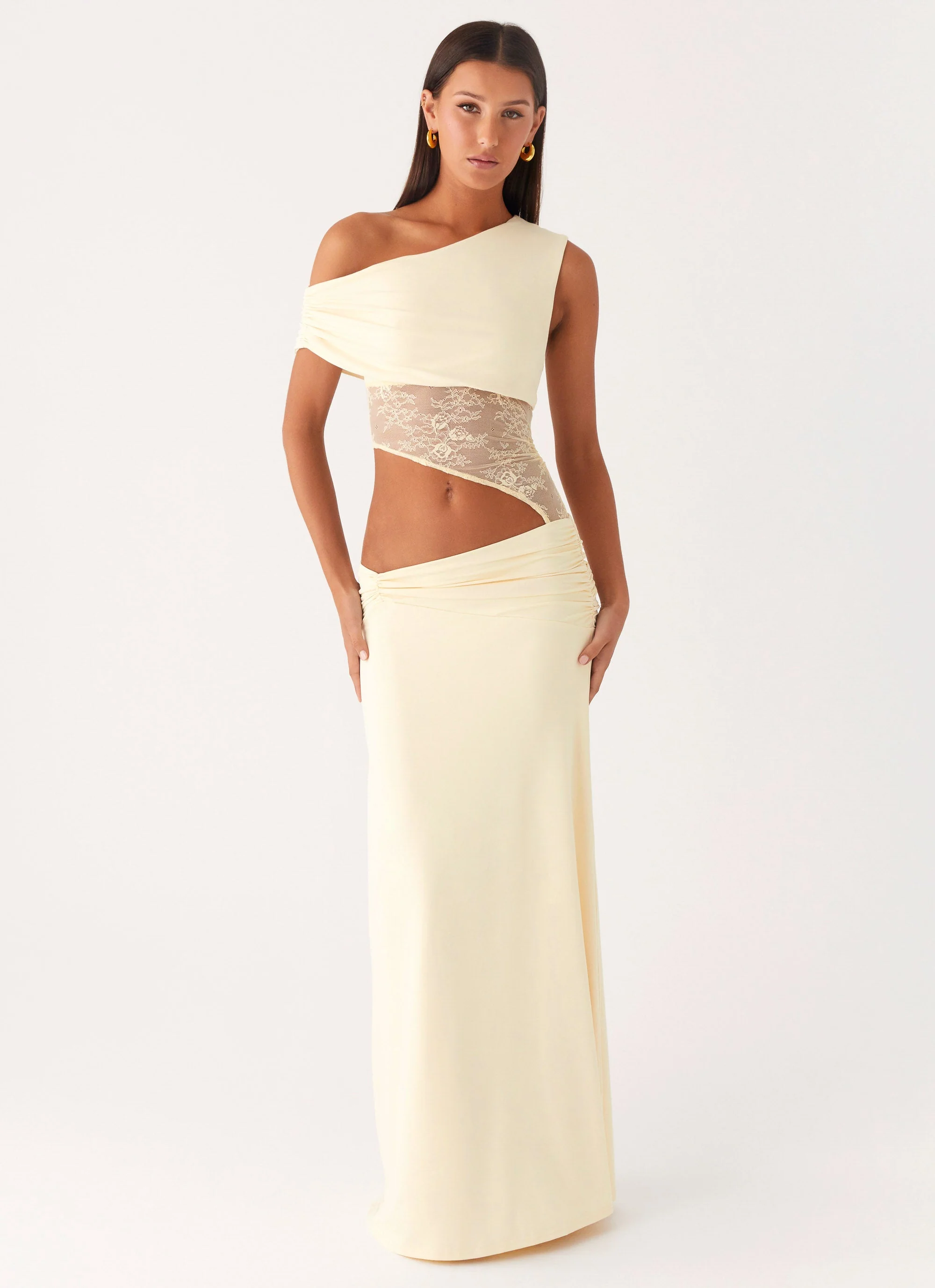 Love Motion Maxi Dress - Lemon - Image 4