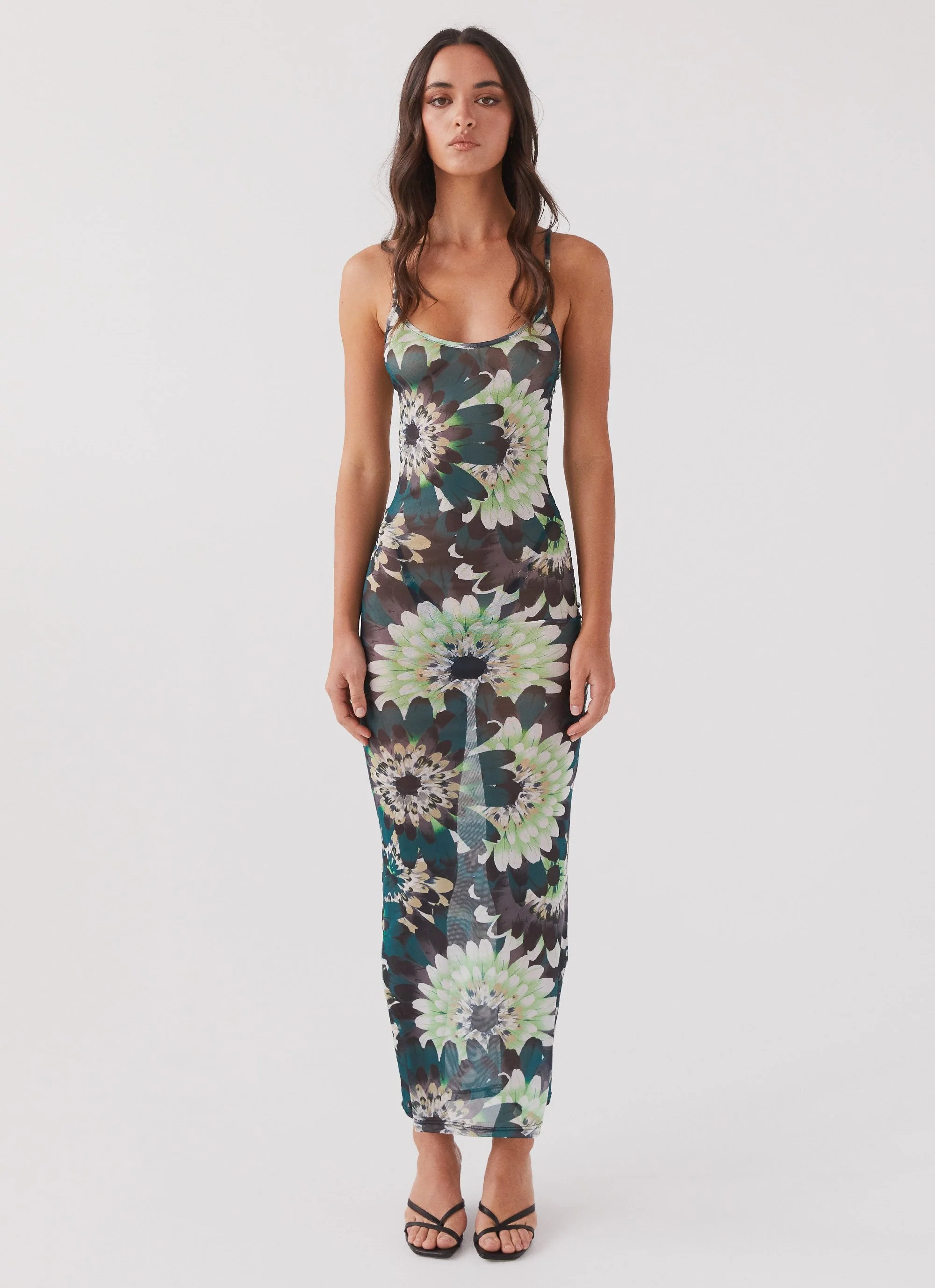 Love On The Run Maxi Dress - Jungle - Image 2