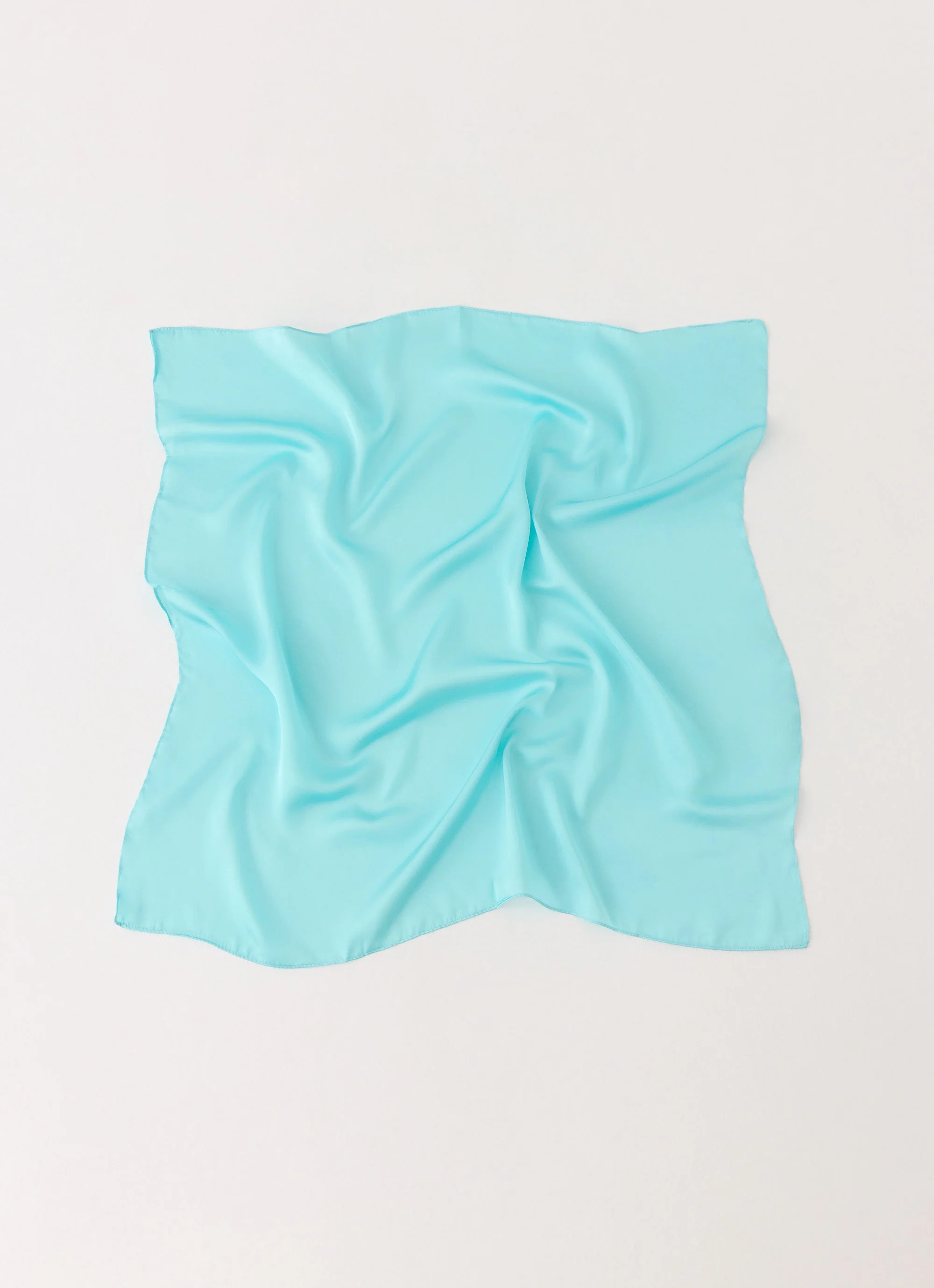 Lover Vibes Head Scarf - Aqua - Image 2
