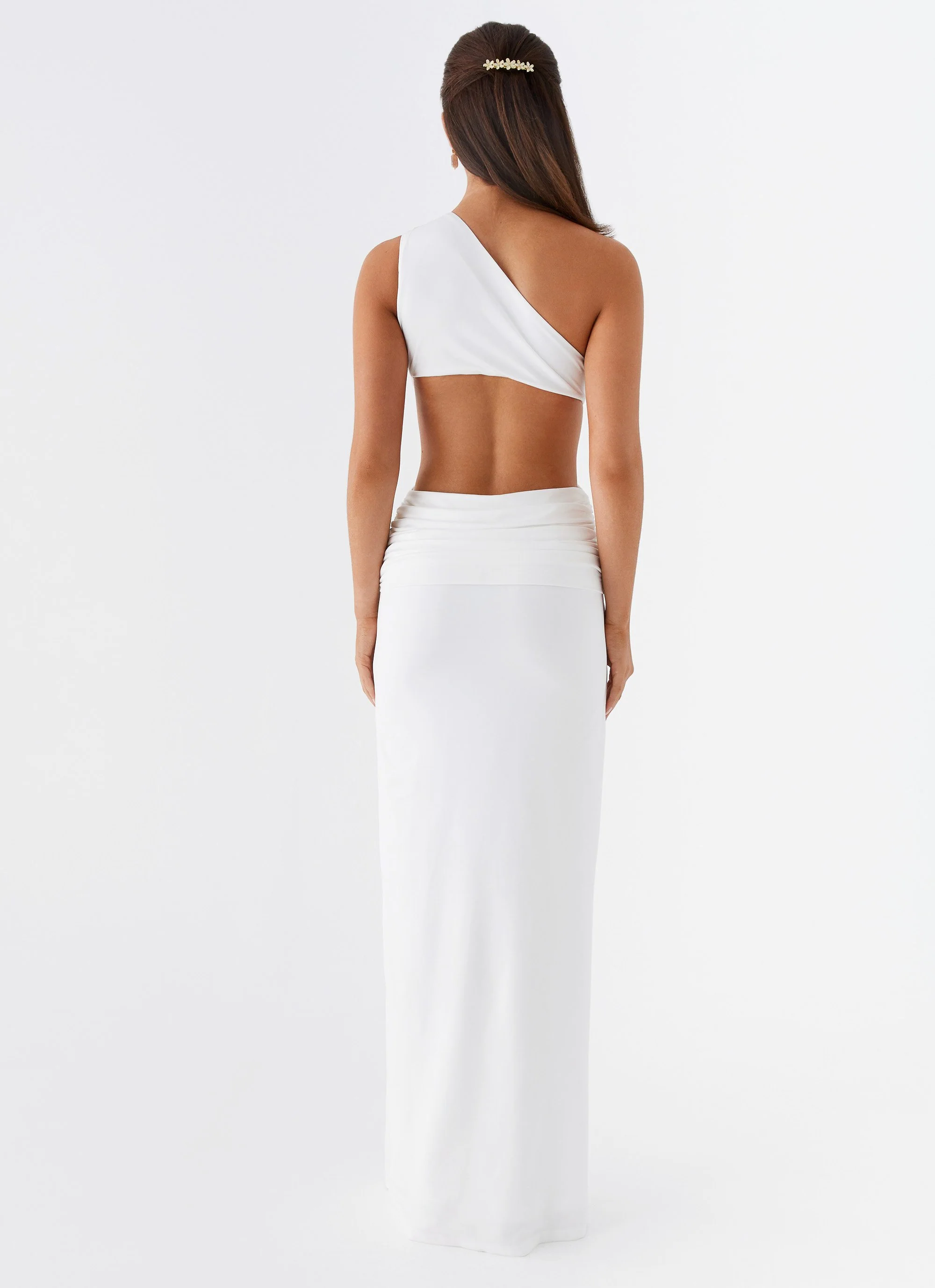 Lovesome Rosa Maxi Dress - White - Image 5