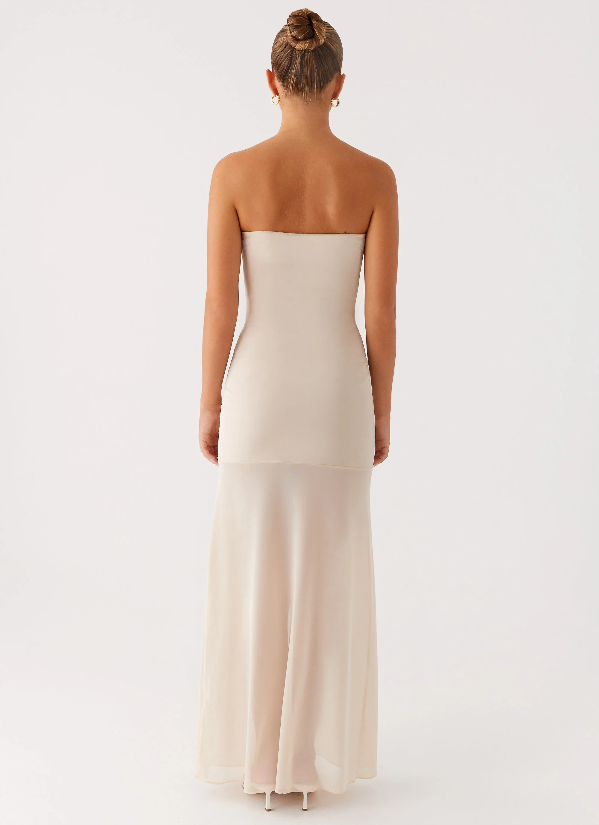 Lovie Maxi Dress - Beige - Image 4