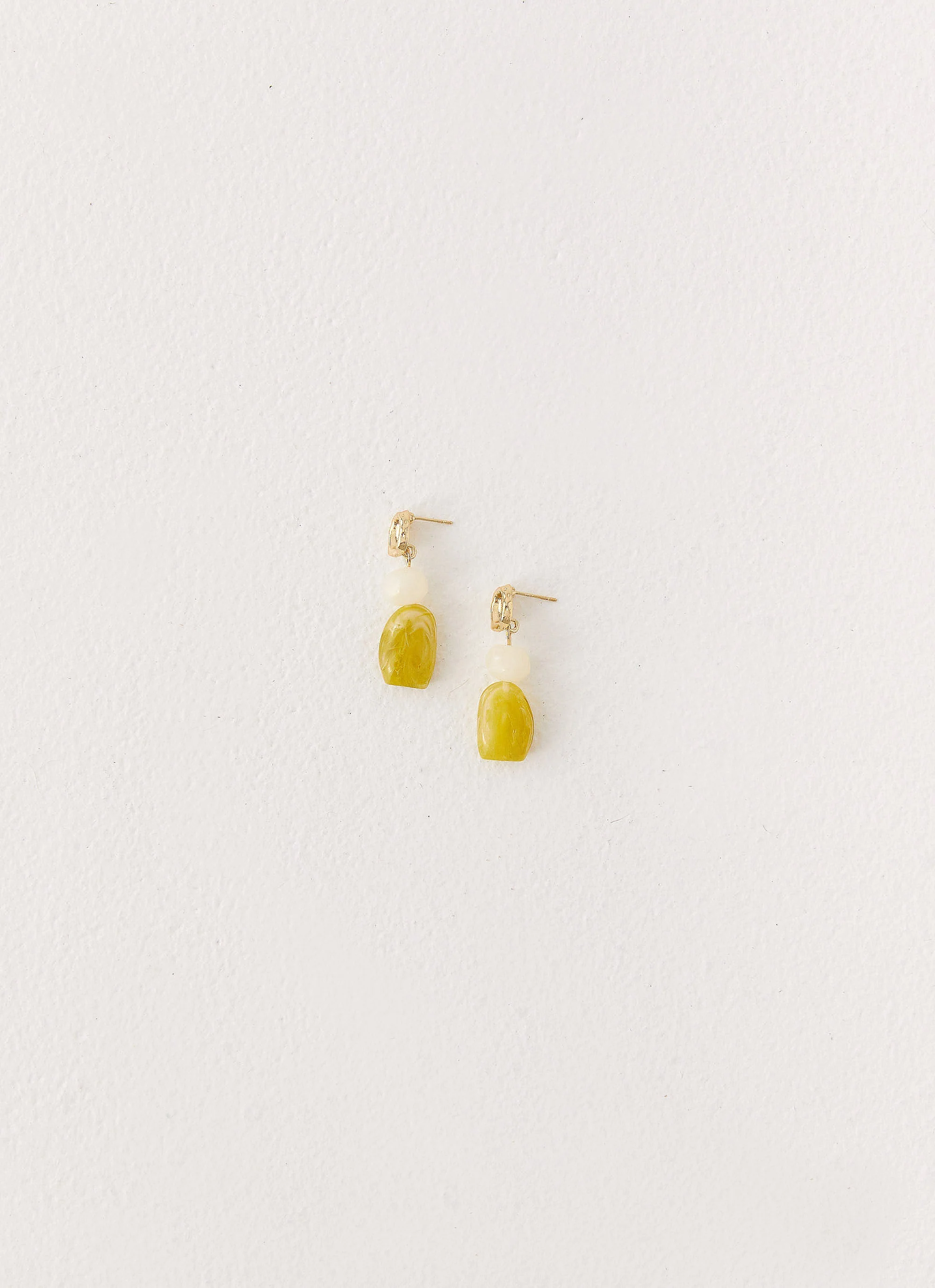 Lozano Earrings - Lime - Image 4