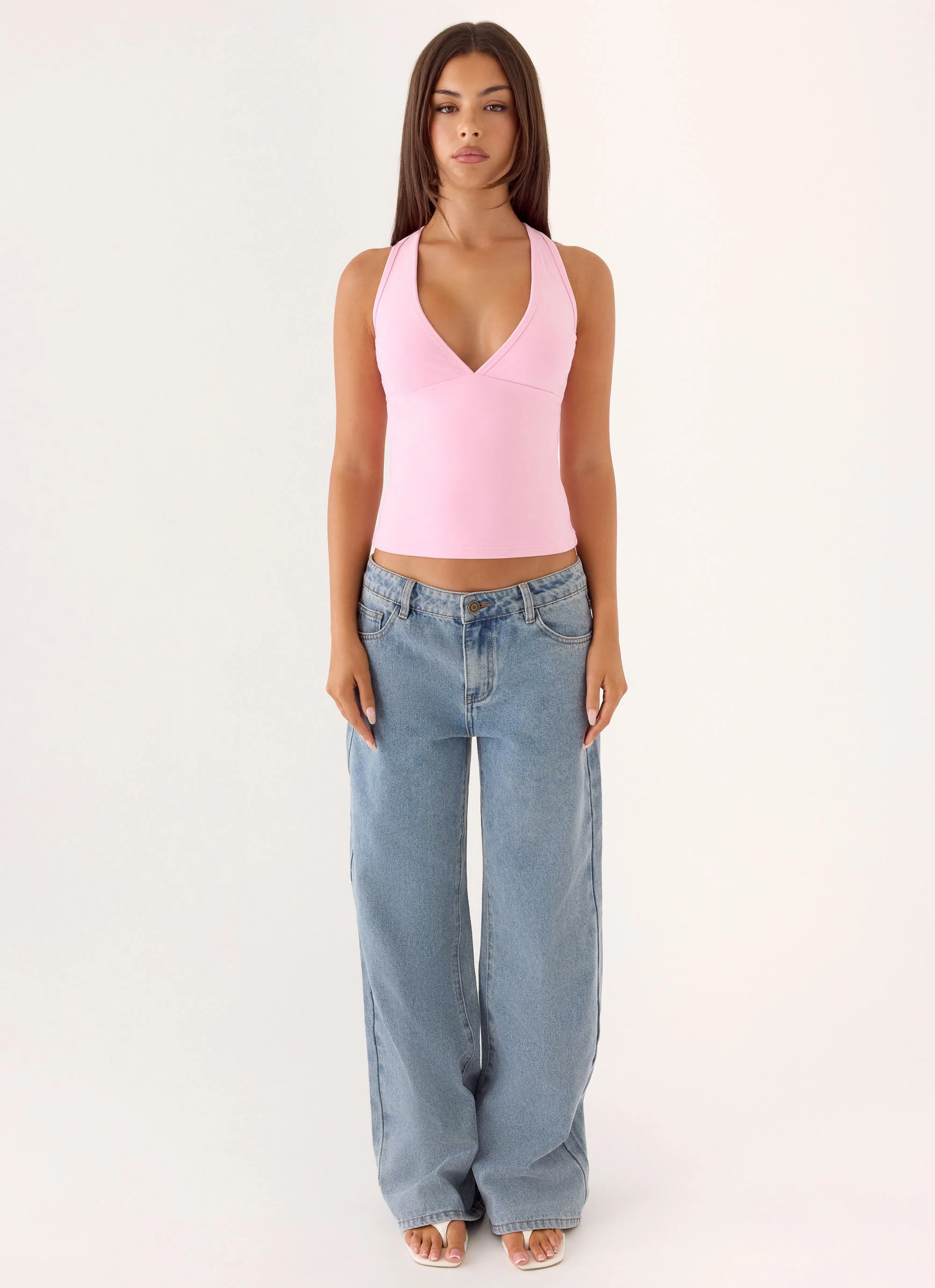 Lua Halter Top - Pink - Image 4