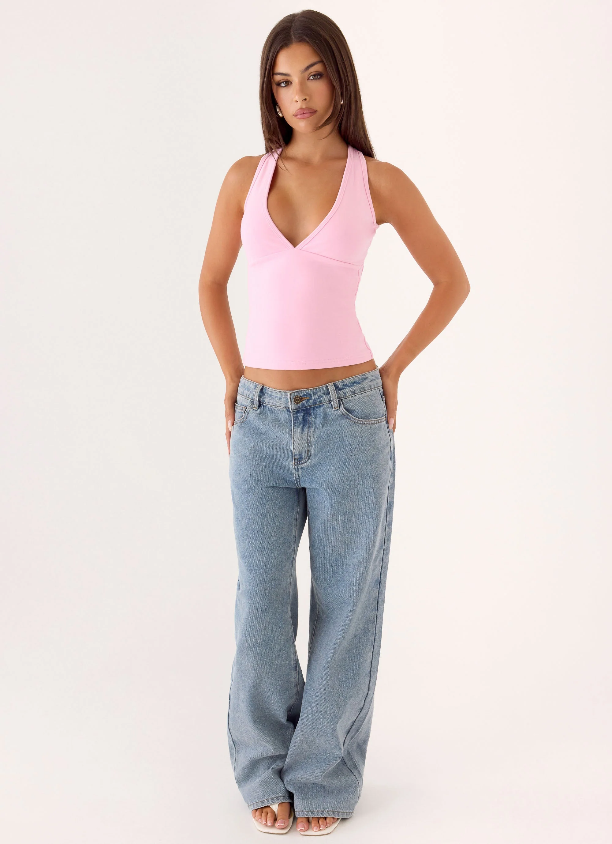Lua Halter Top - Pink - Image 6