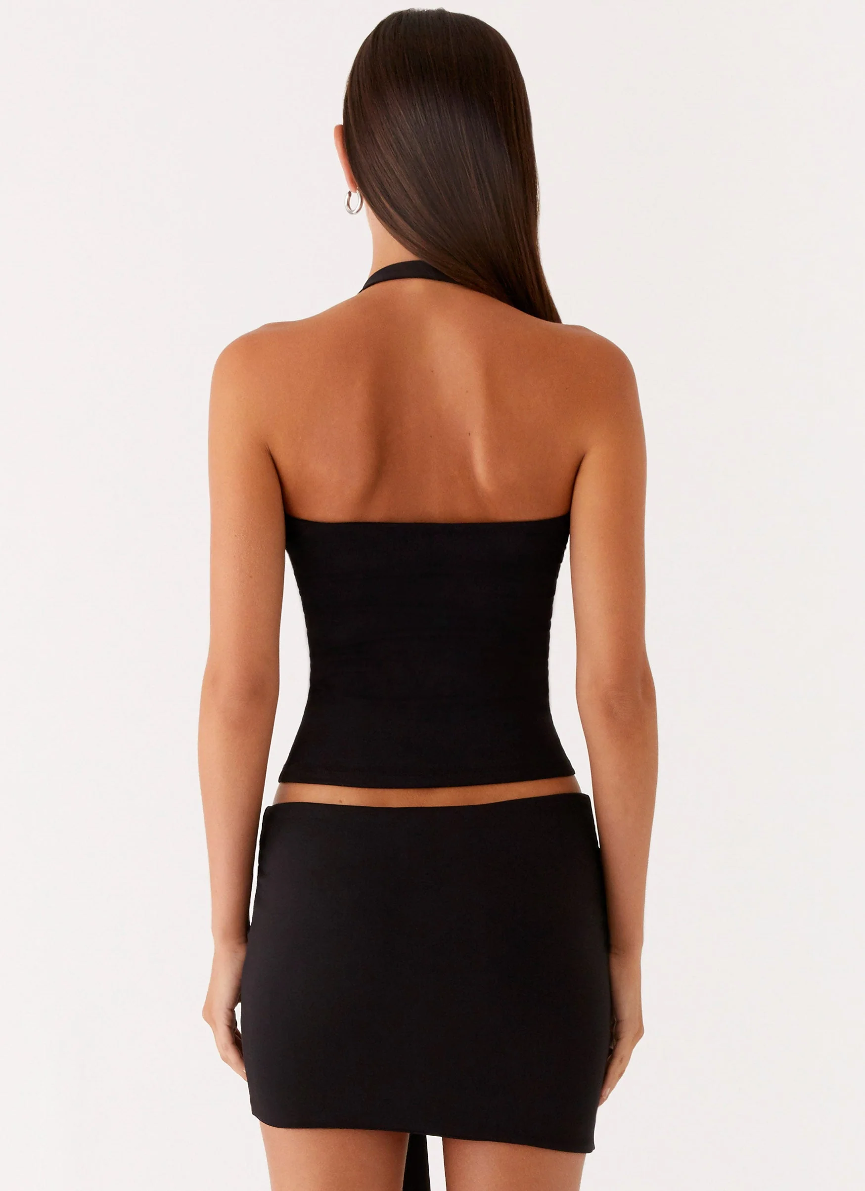 Lucent Mini Skirt - Black - Image 5