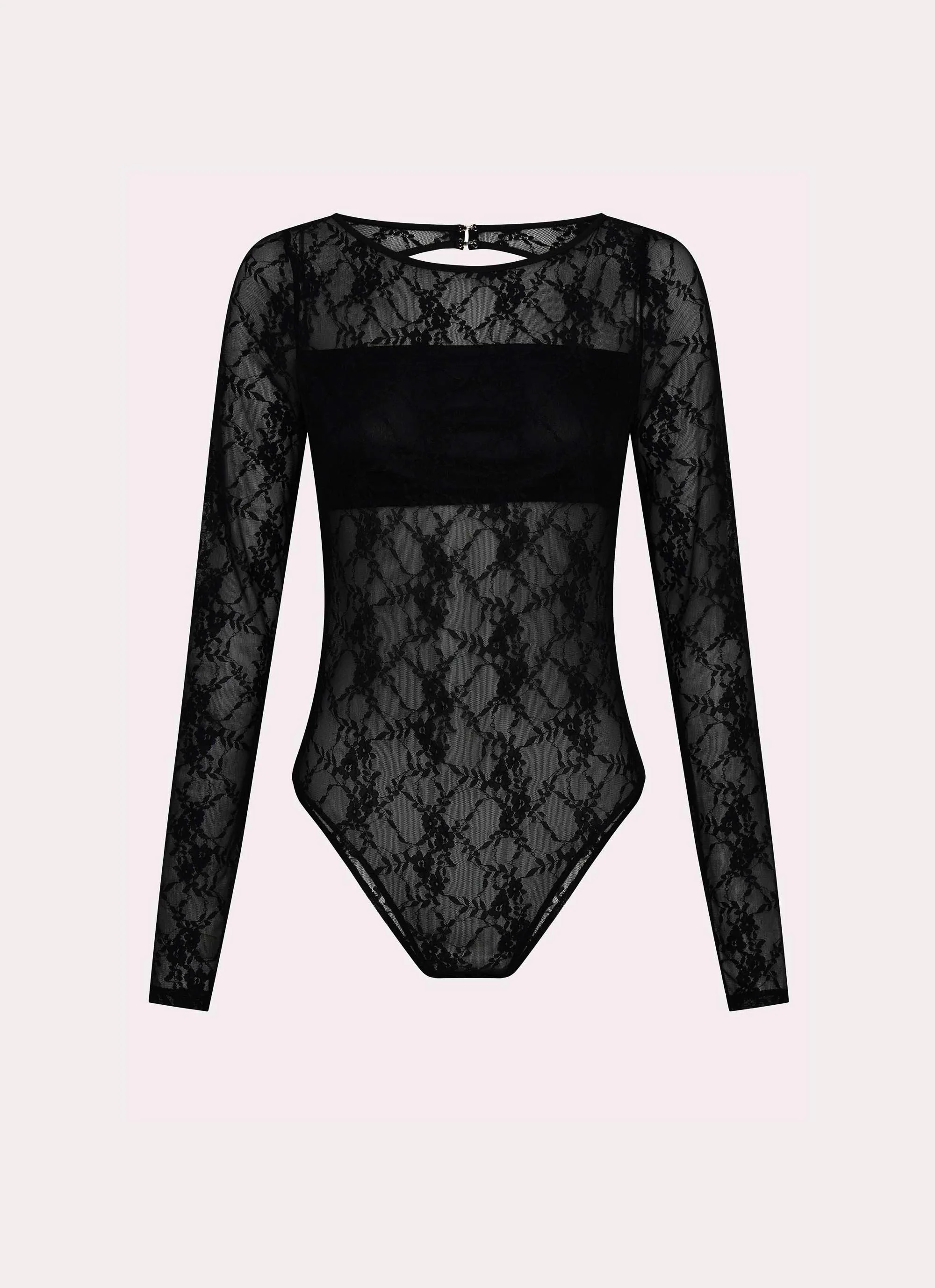 Lucid Dreams Lace Bodysuit - Black - Image 6