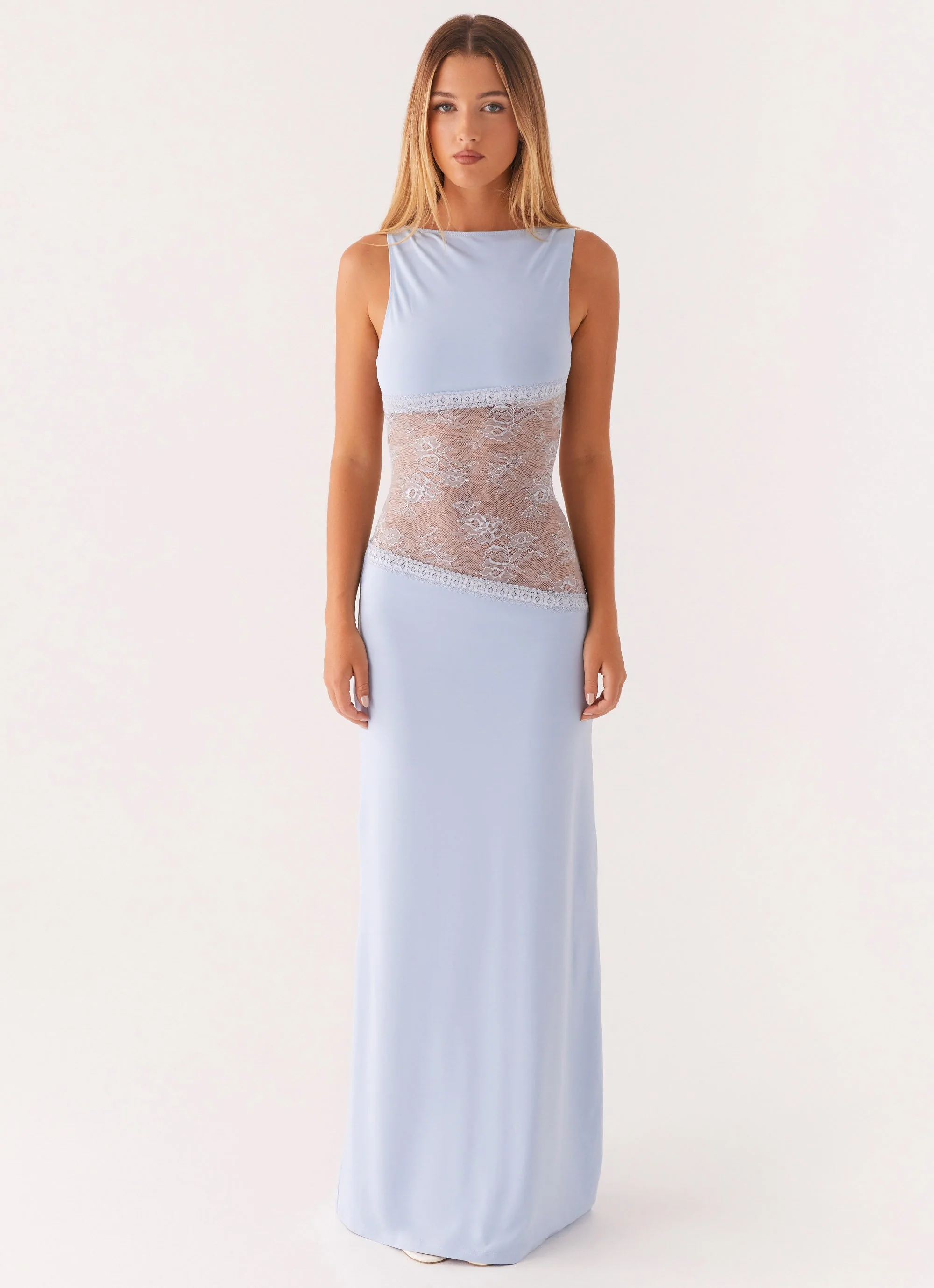 Lucinda Maxi Dress - Blue - Image 2