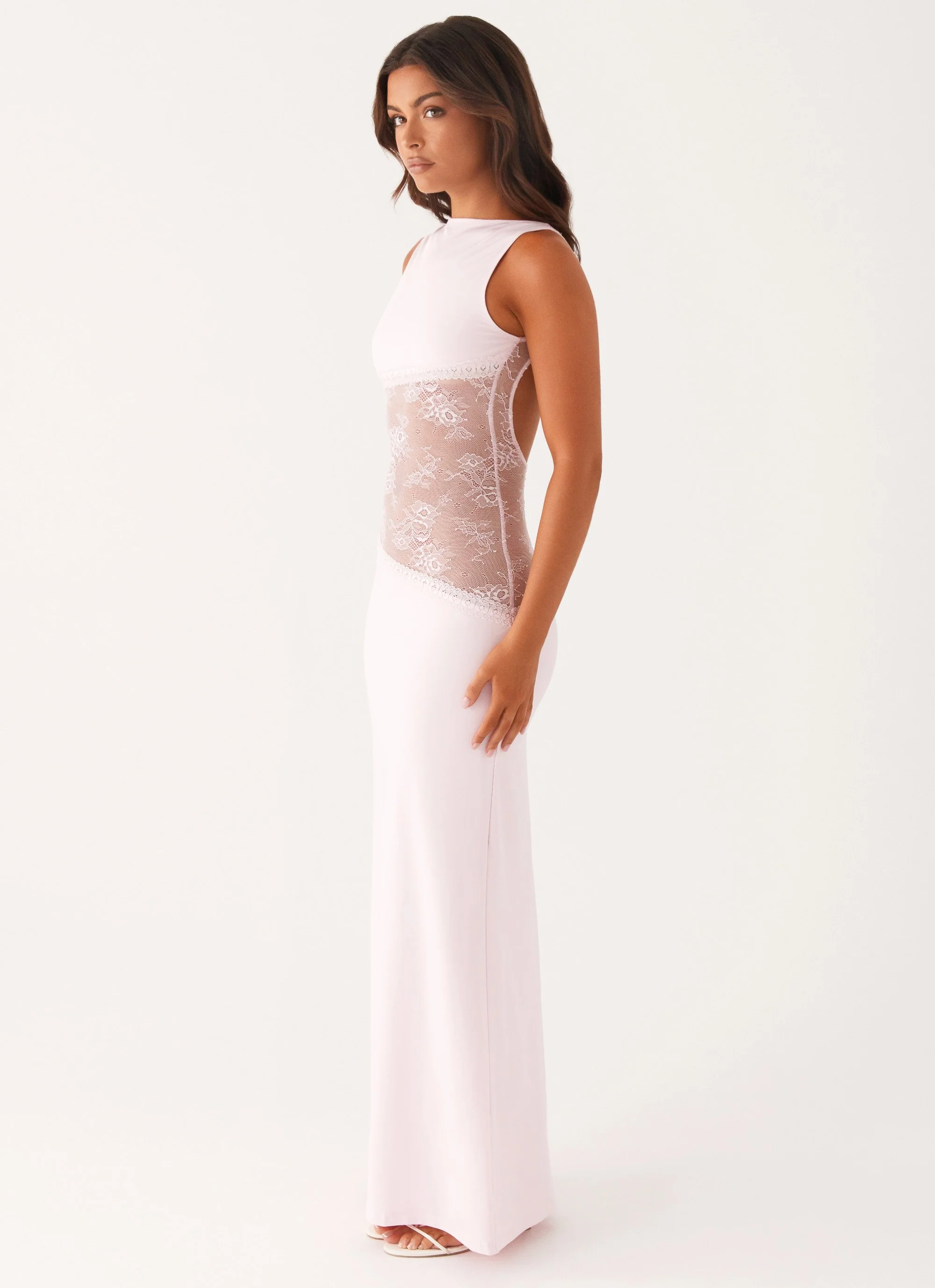 Lucinda Maxi Dress - Pink - Image 2