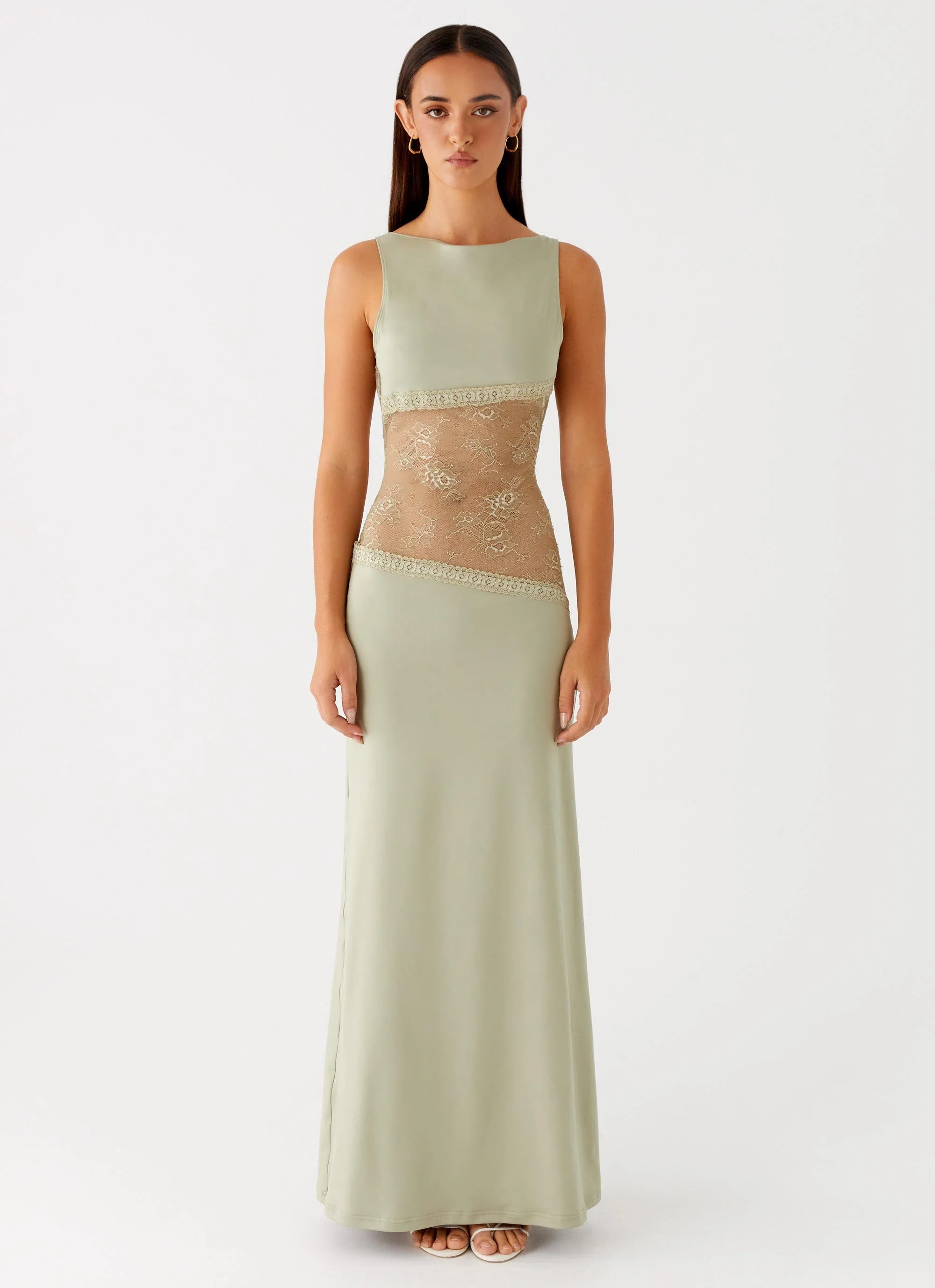 Lucinda Maxi Dress - Sage - Image 5