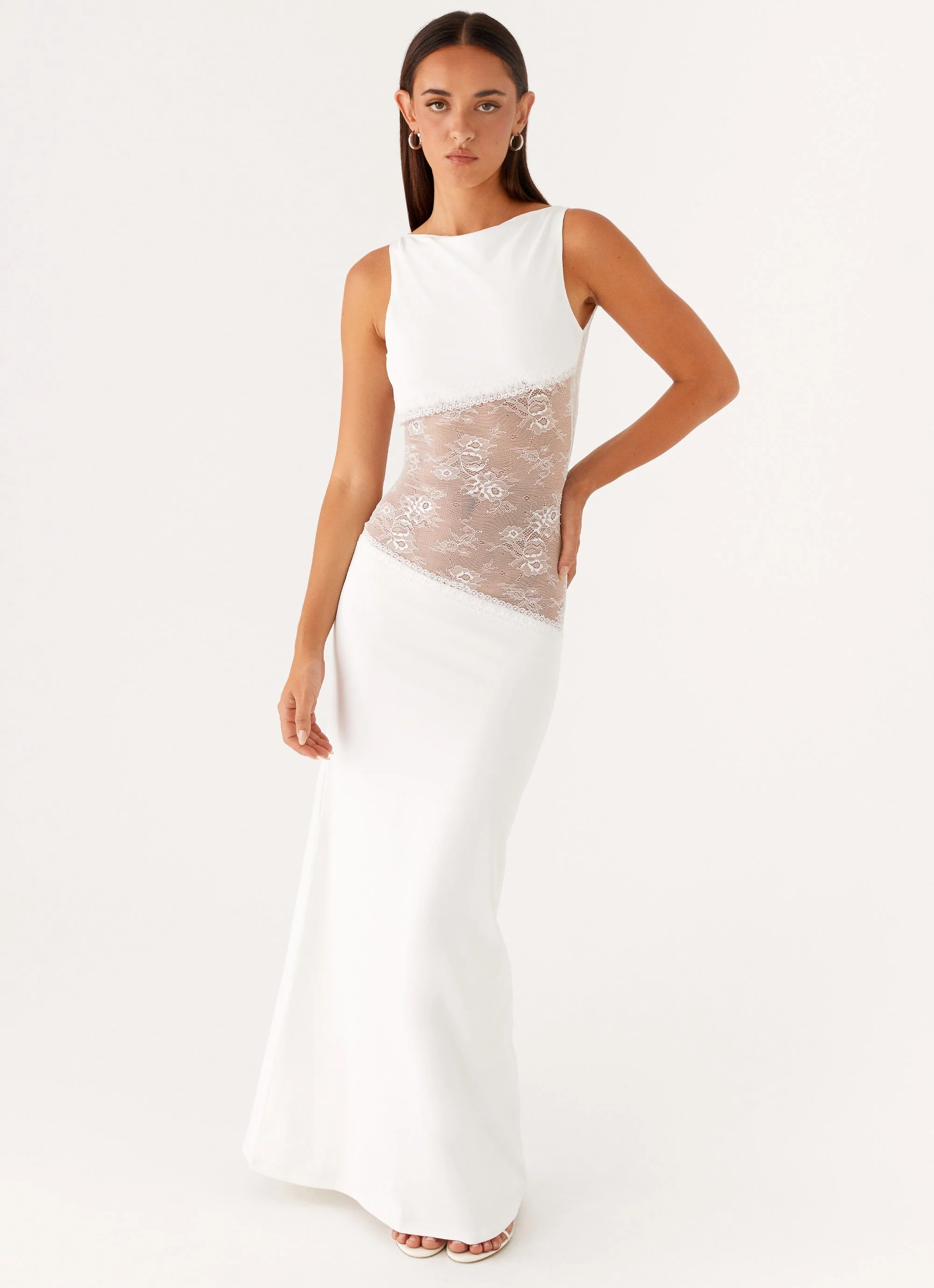 Lucinda Maxi Dress - White - Image 2
