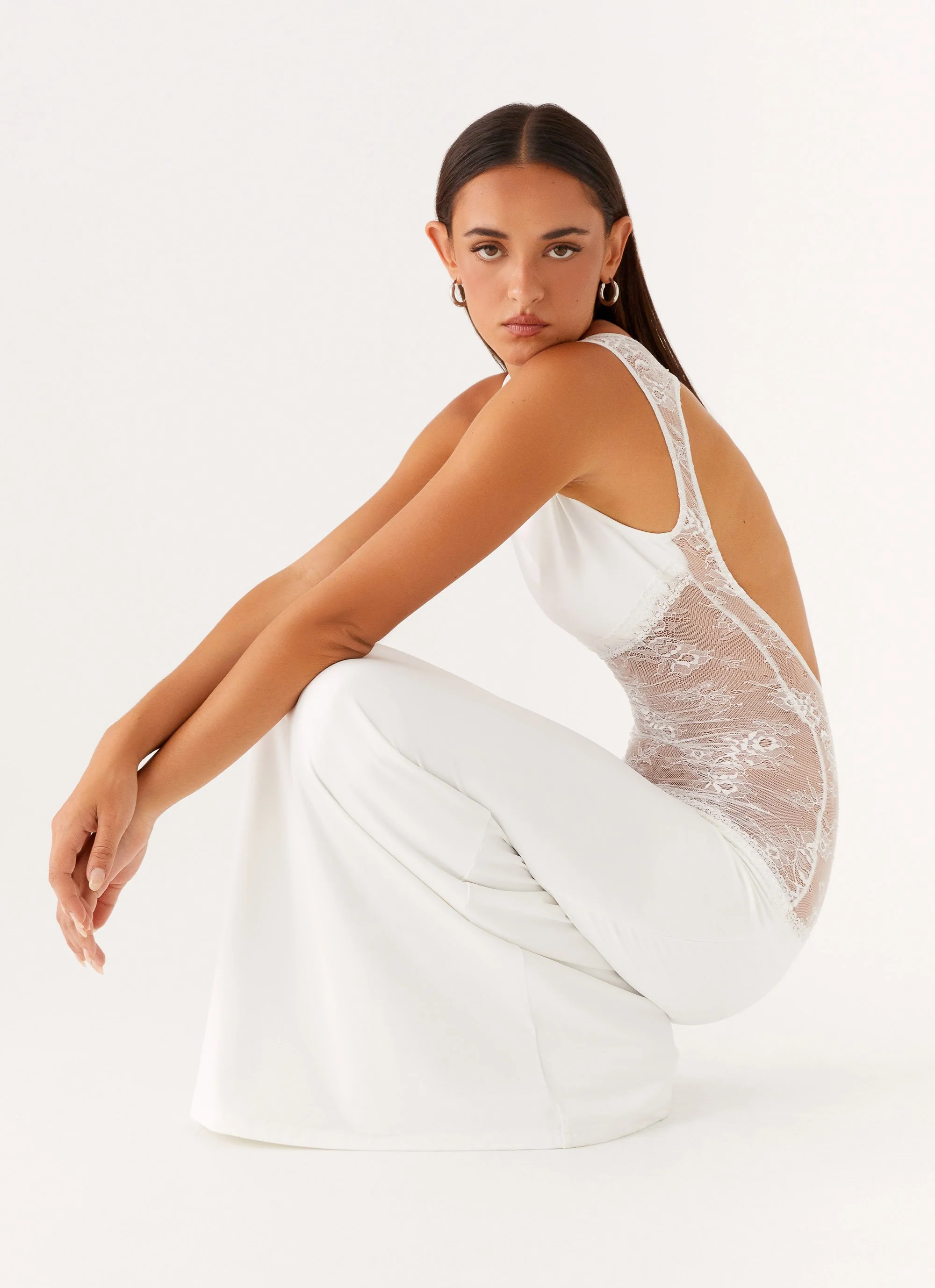 Lucinda Maxi Dress - White - Image 6