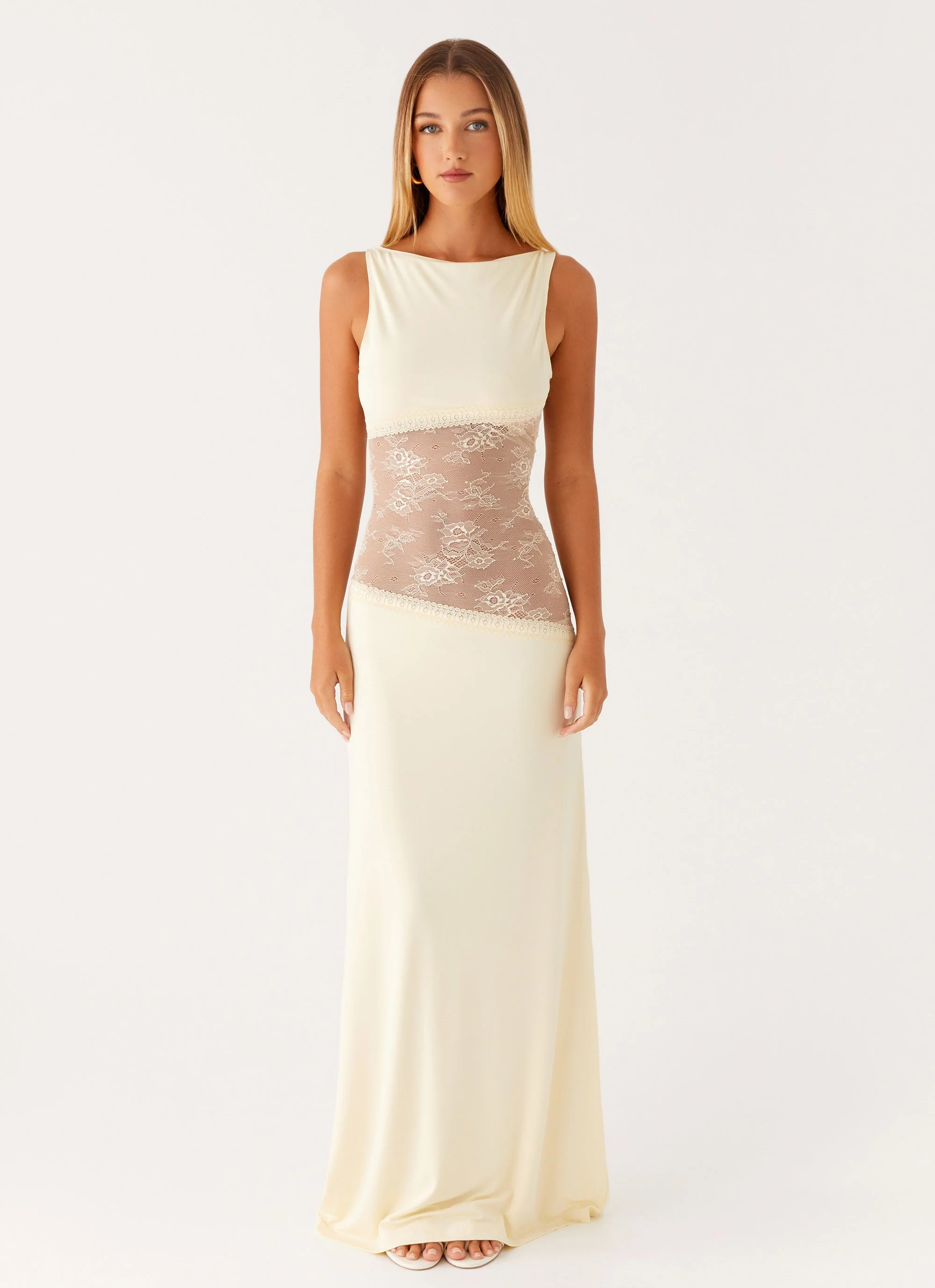 Lucinda Maxi Dress - Yellow - Image 2