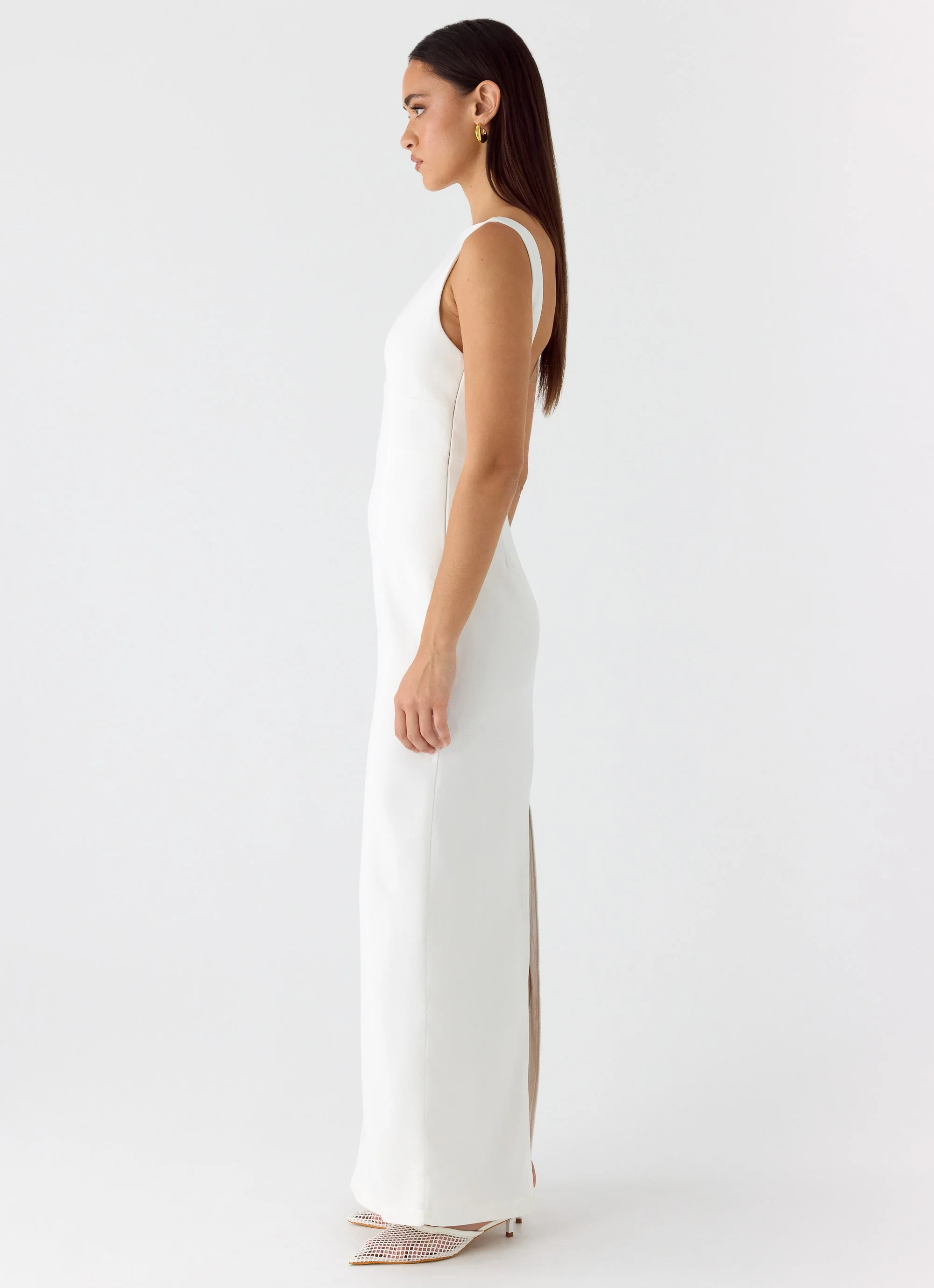 Lulita Maxi Dress - White - Image 3