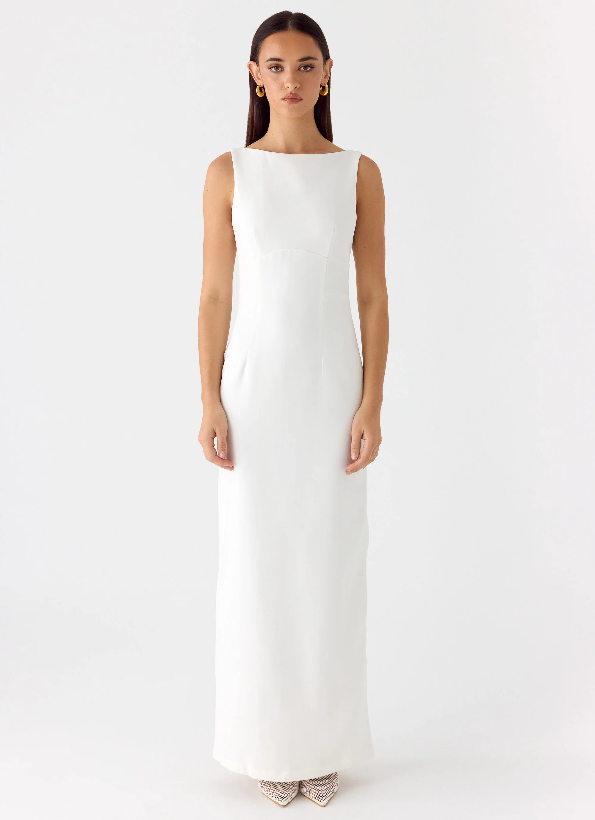 Lulita Maxi Dress - White - Image 5