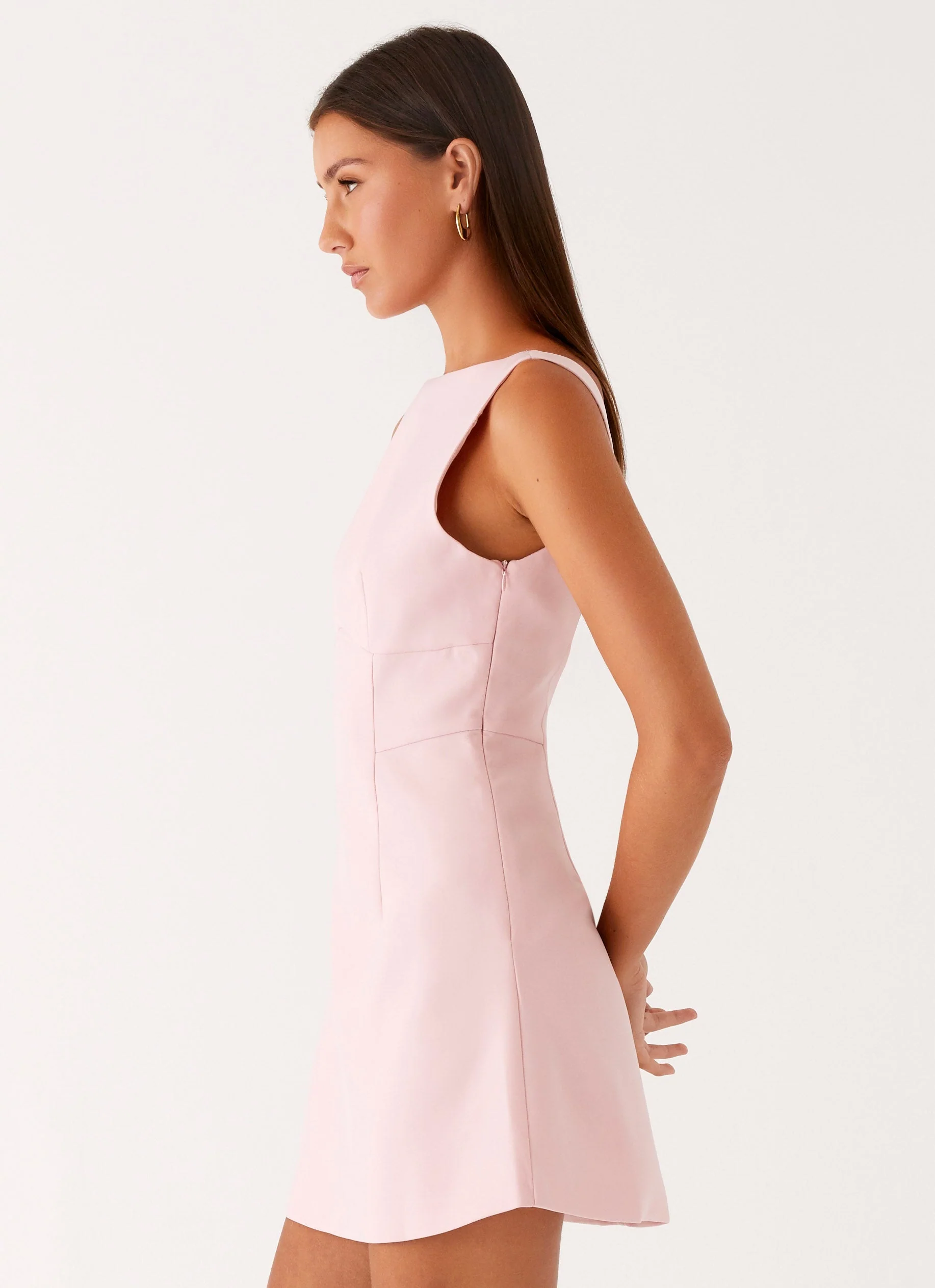 Lulita Mini Dress - Pink - Image 2