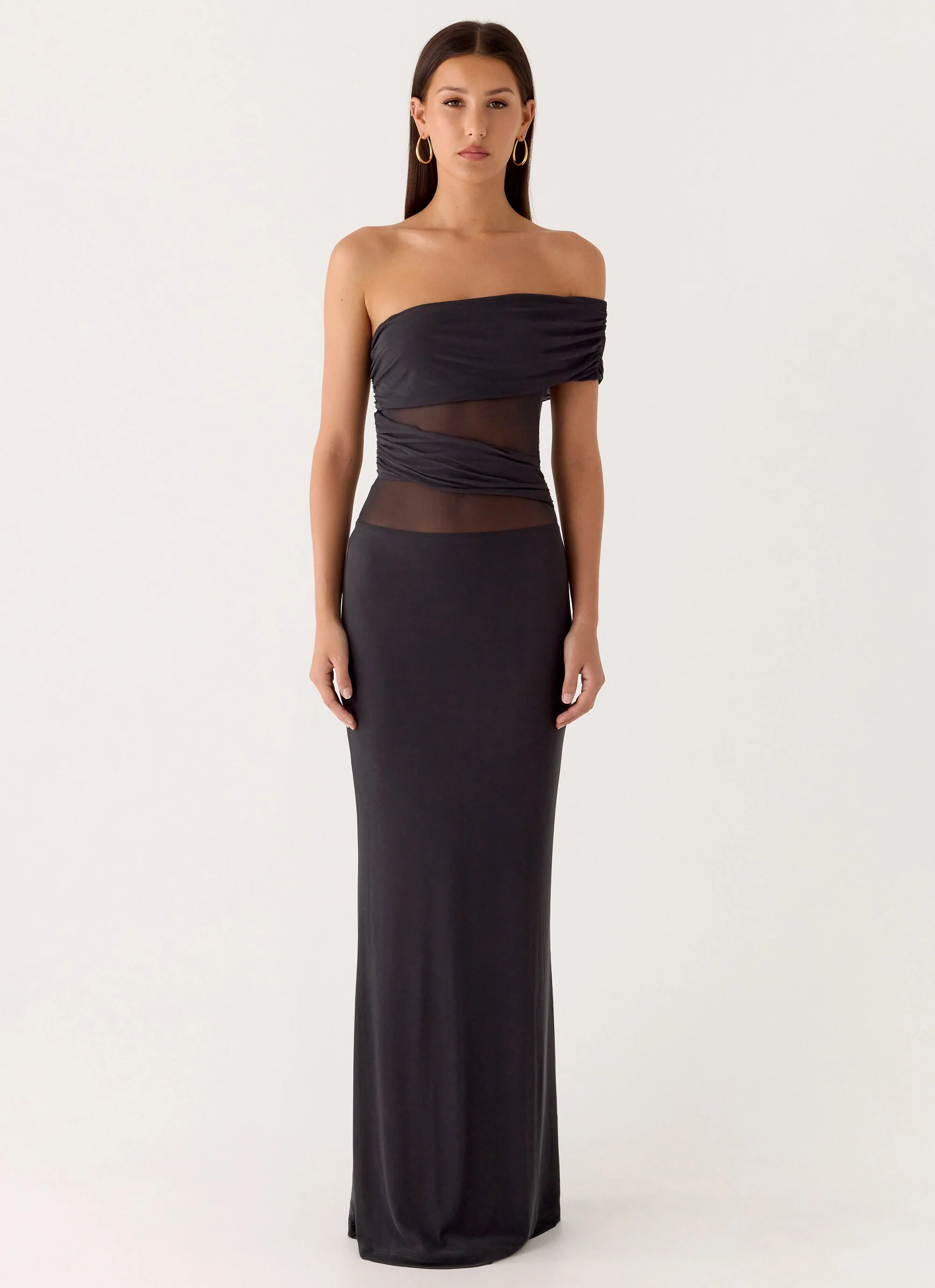 Lumi Maxi Dress - Dark Grey - Image 2
