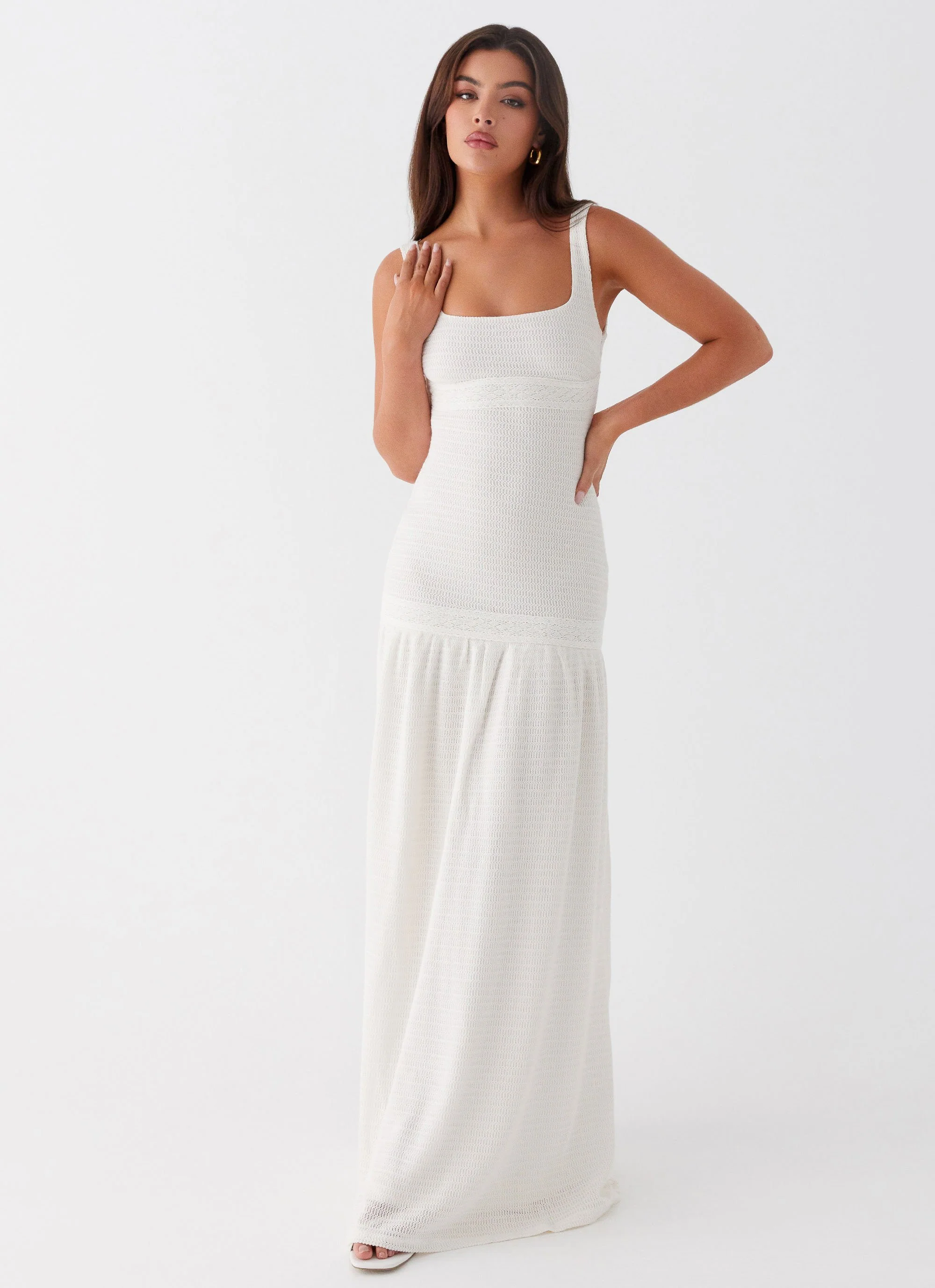 Lyrical Maxi Dress - Ivory - Image 5