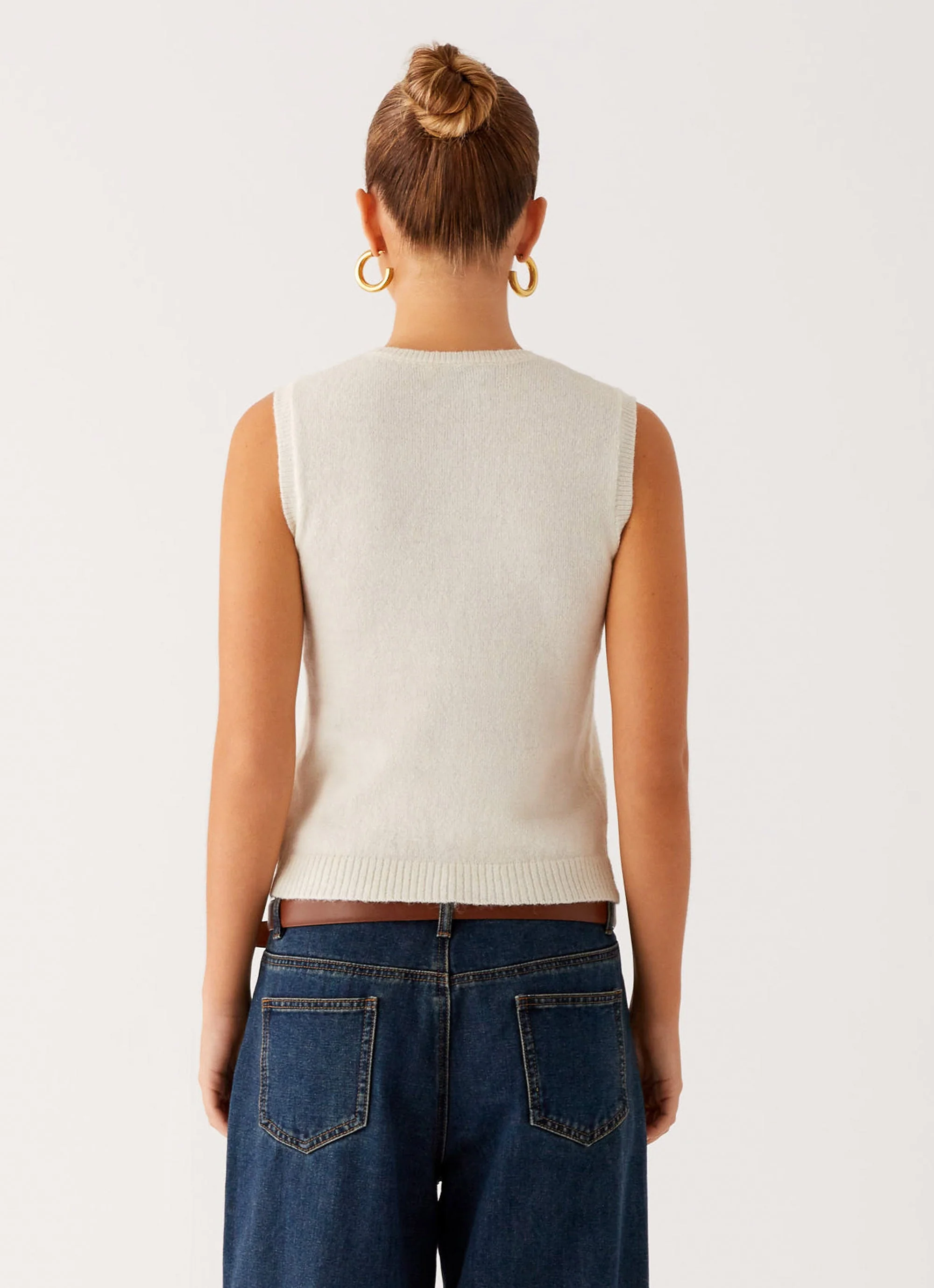Maali Knit Top - White - Image 4