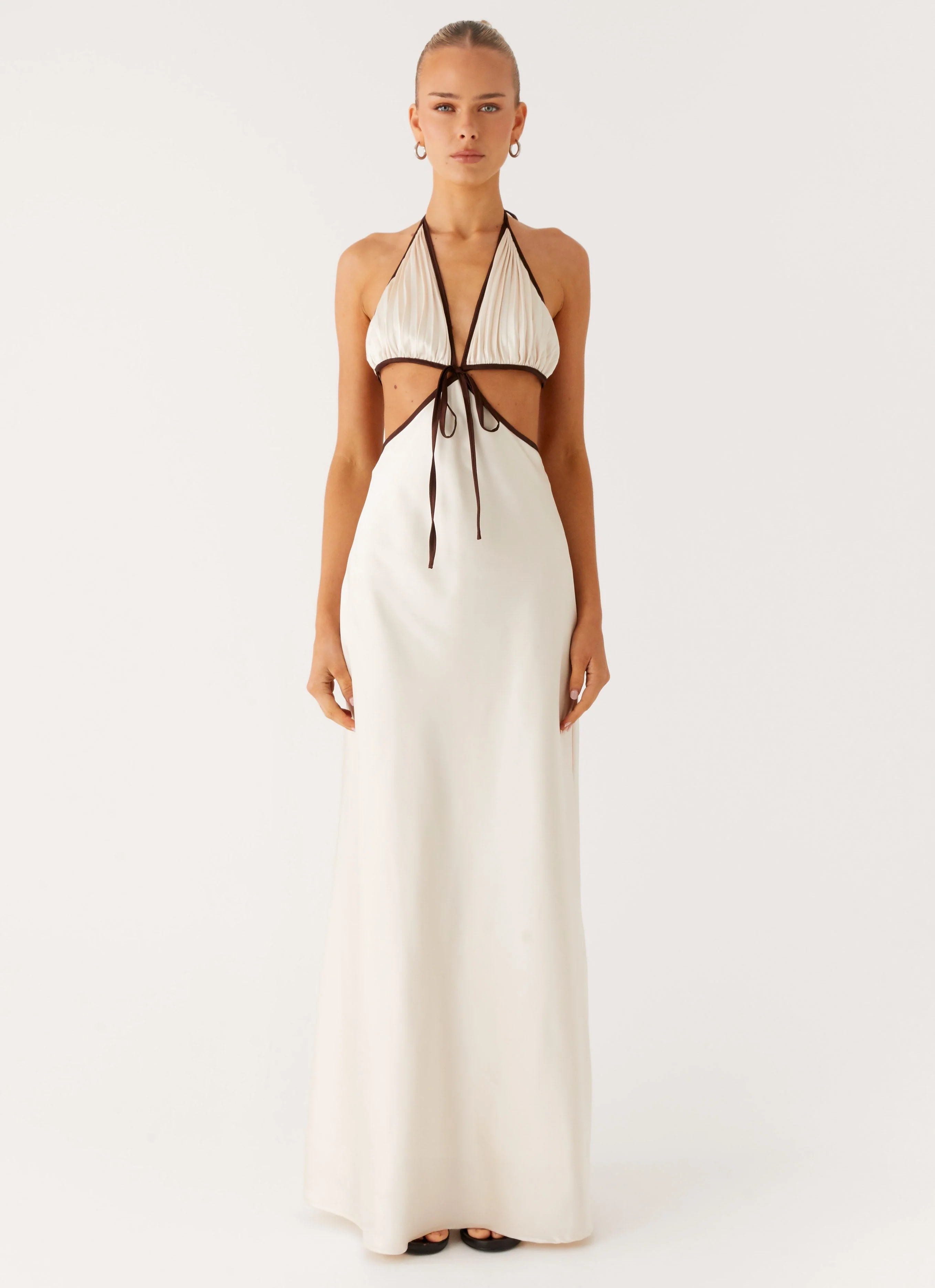 Mabel Maxi Dress - Cream - Image 5