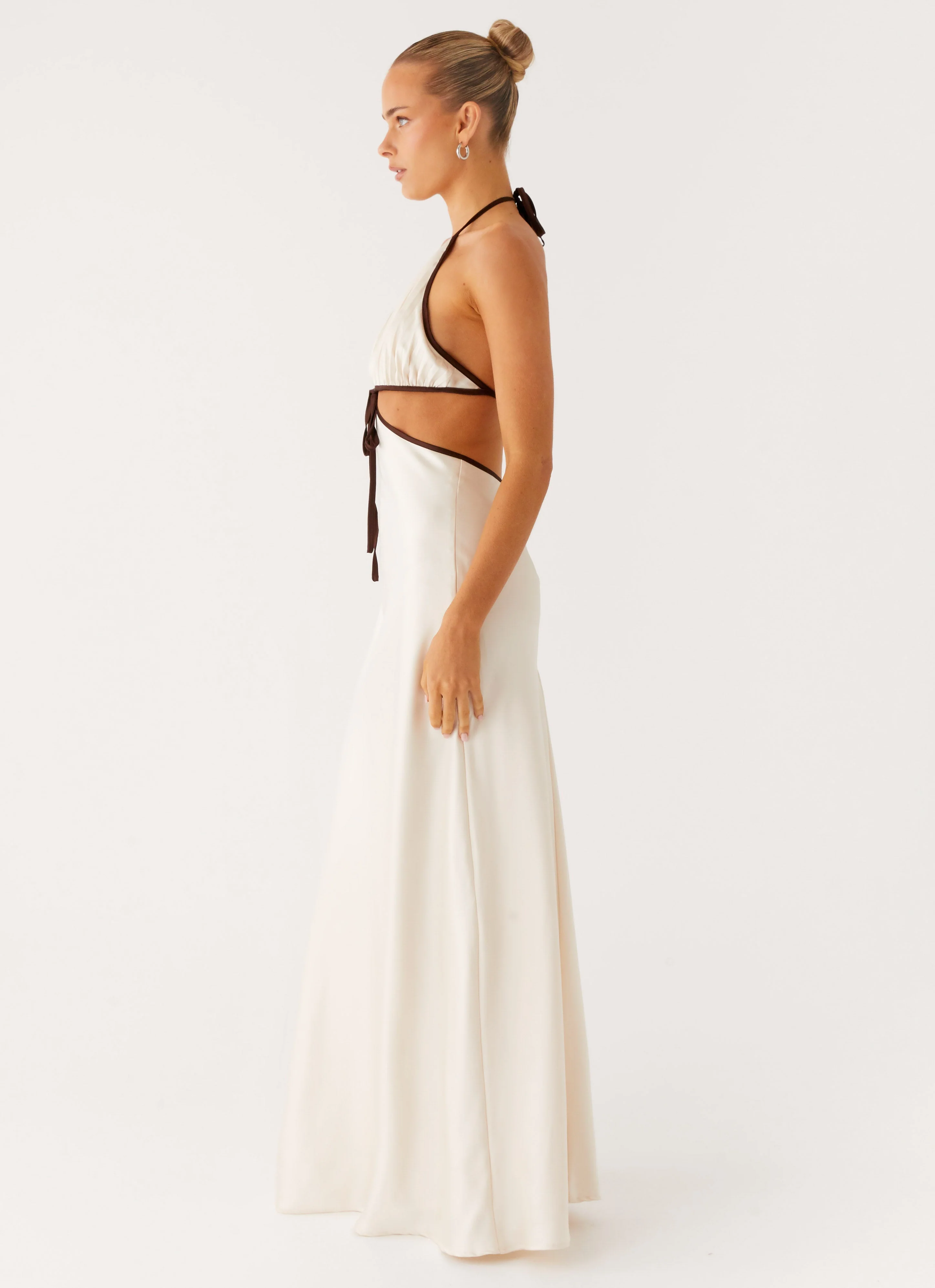 Mabel Maxi Dress - Cream - Image 6