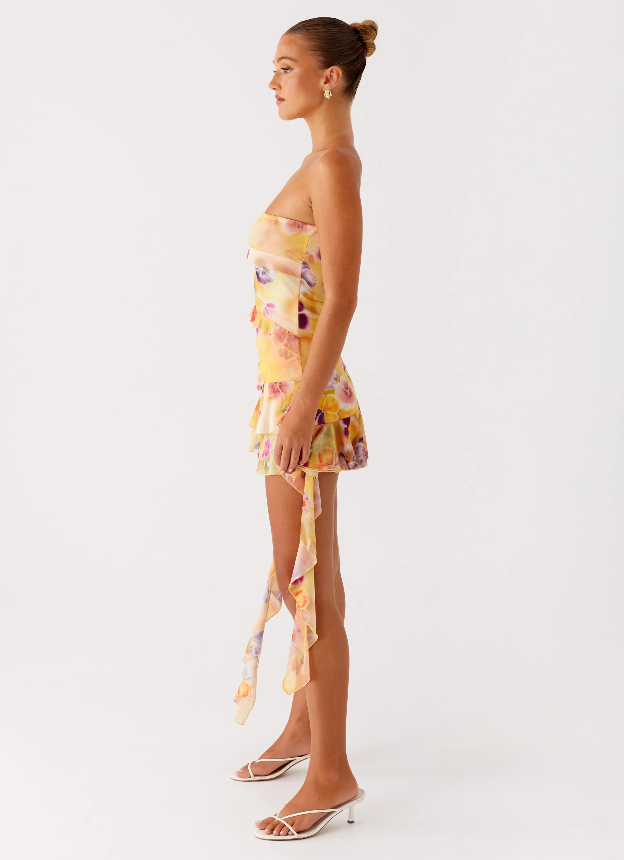 Macey Mini Dress - Sunburst Floral - Image 3