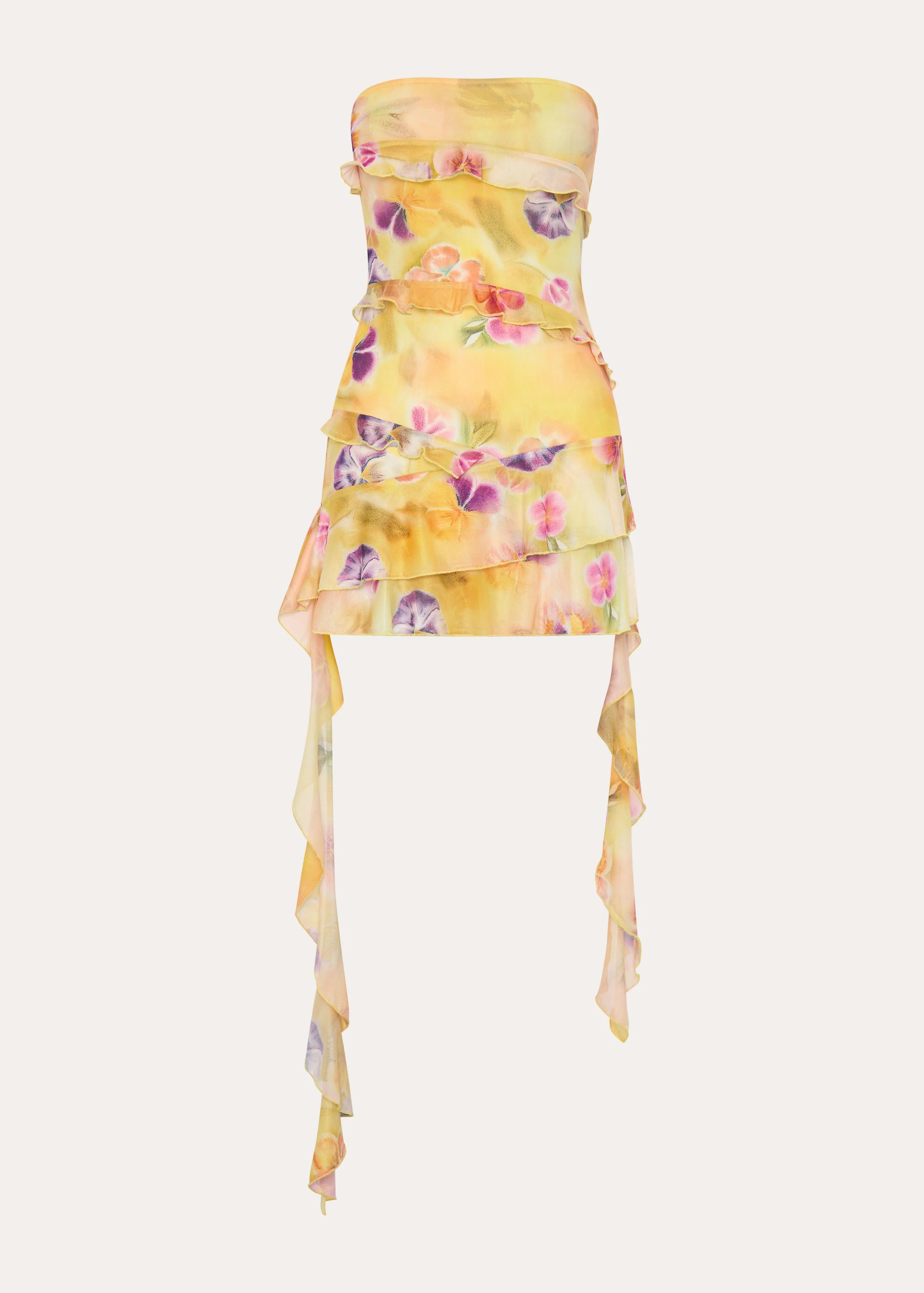 Macey Mini Dress - Sunburst Floral - Image 7