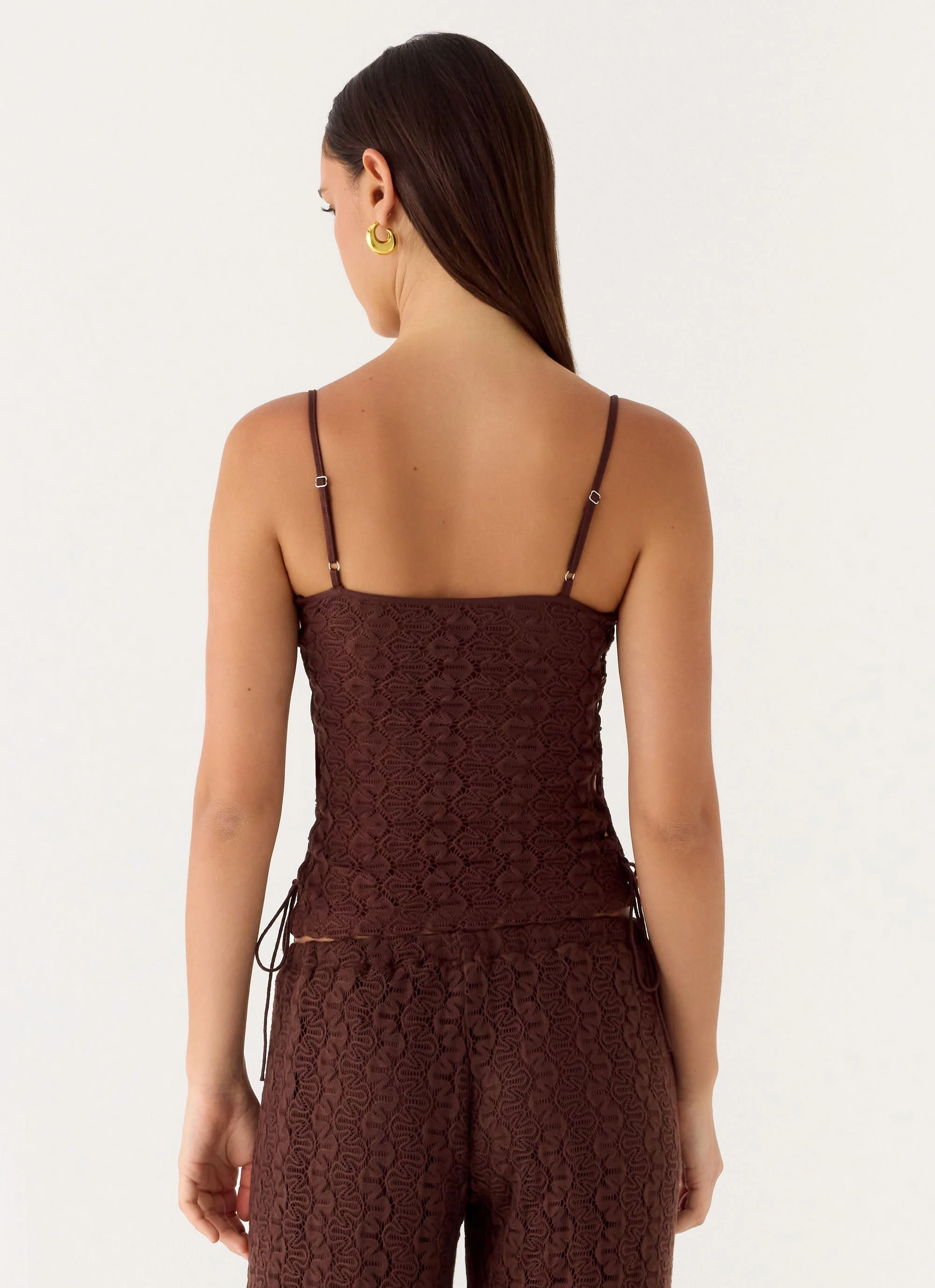 Mackenzie Top - Chocolate - Image 4