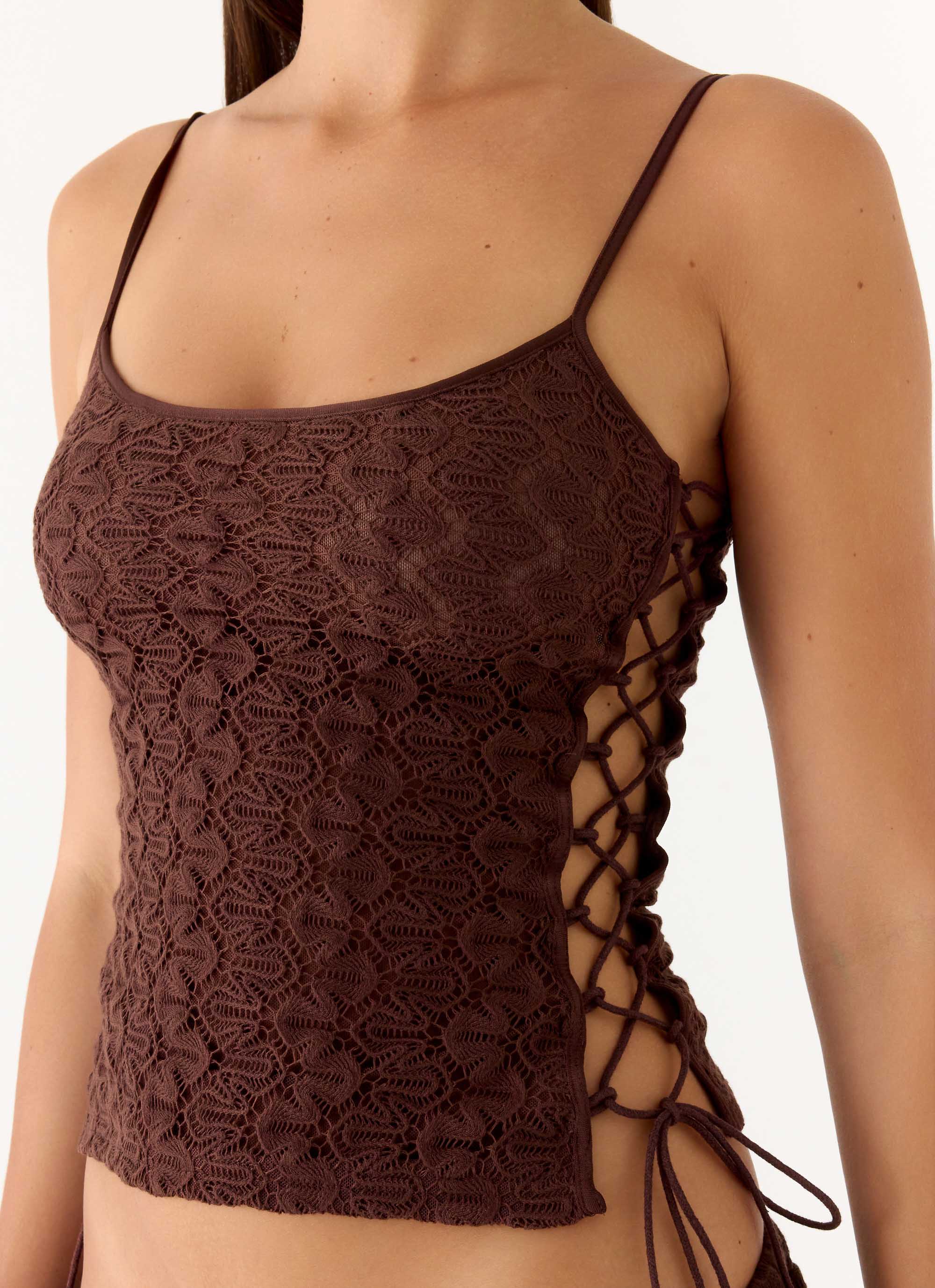 Mackenzie Top - Chocolate - Image 6