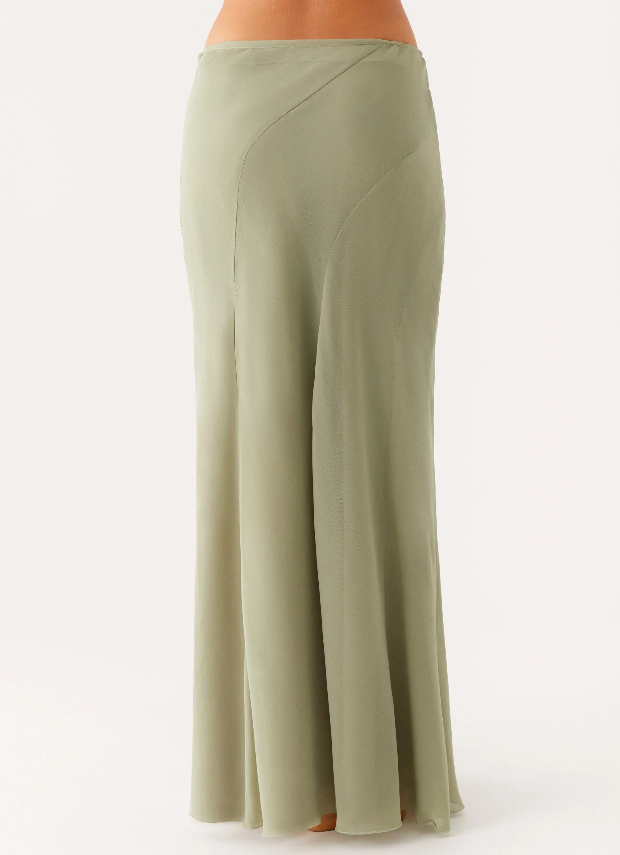 Maddox Maxi Skirt - Sage - Image 3