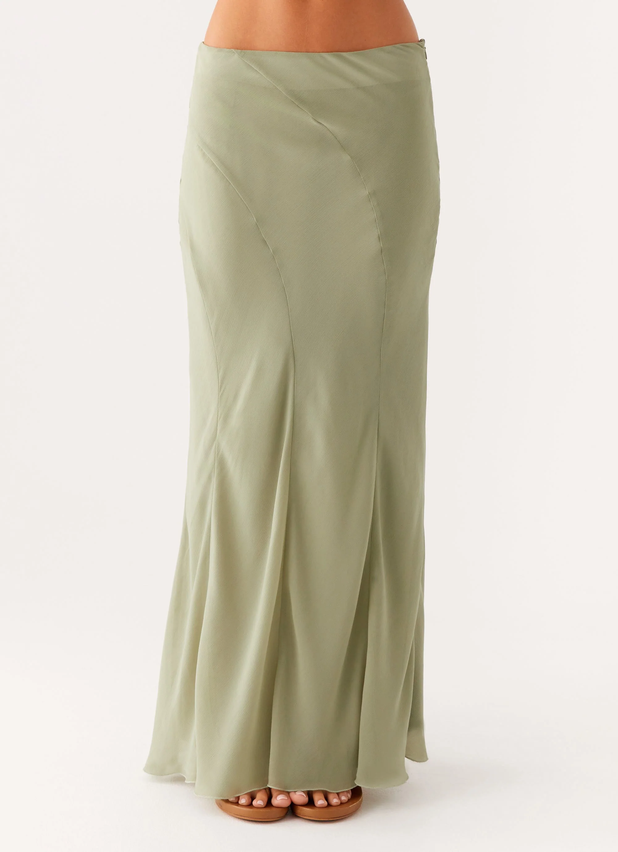 Maddox Maxi Skirt - Sage - Image 4