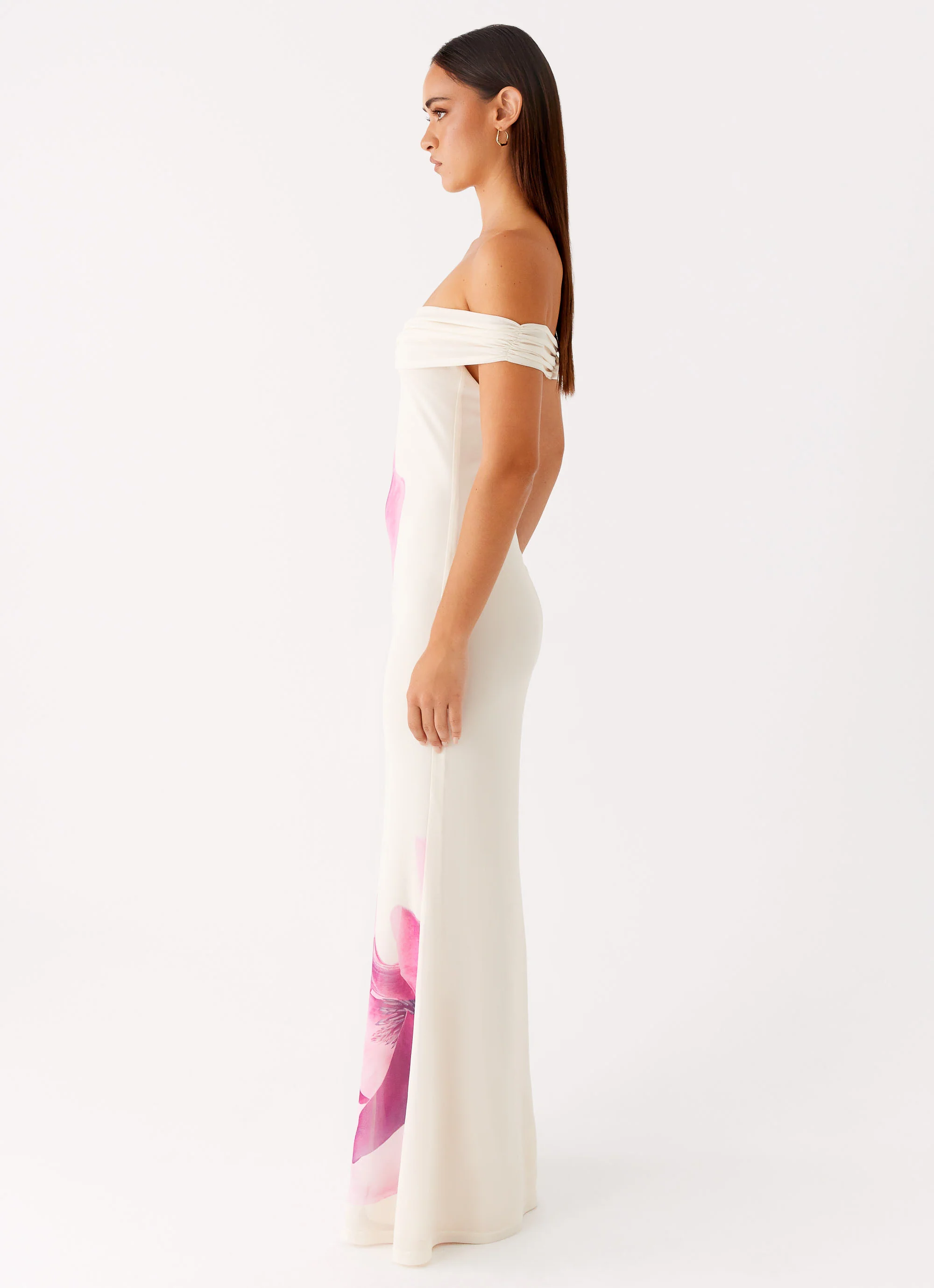 Madeira Maxi Dress - Ivory - Image 2