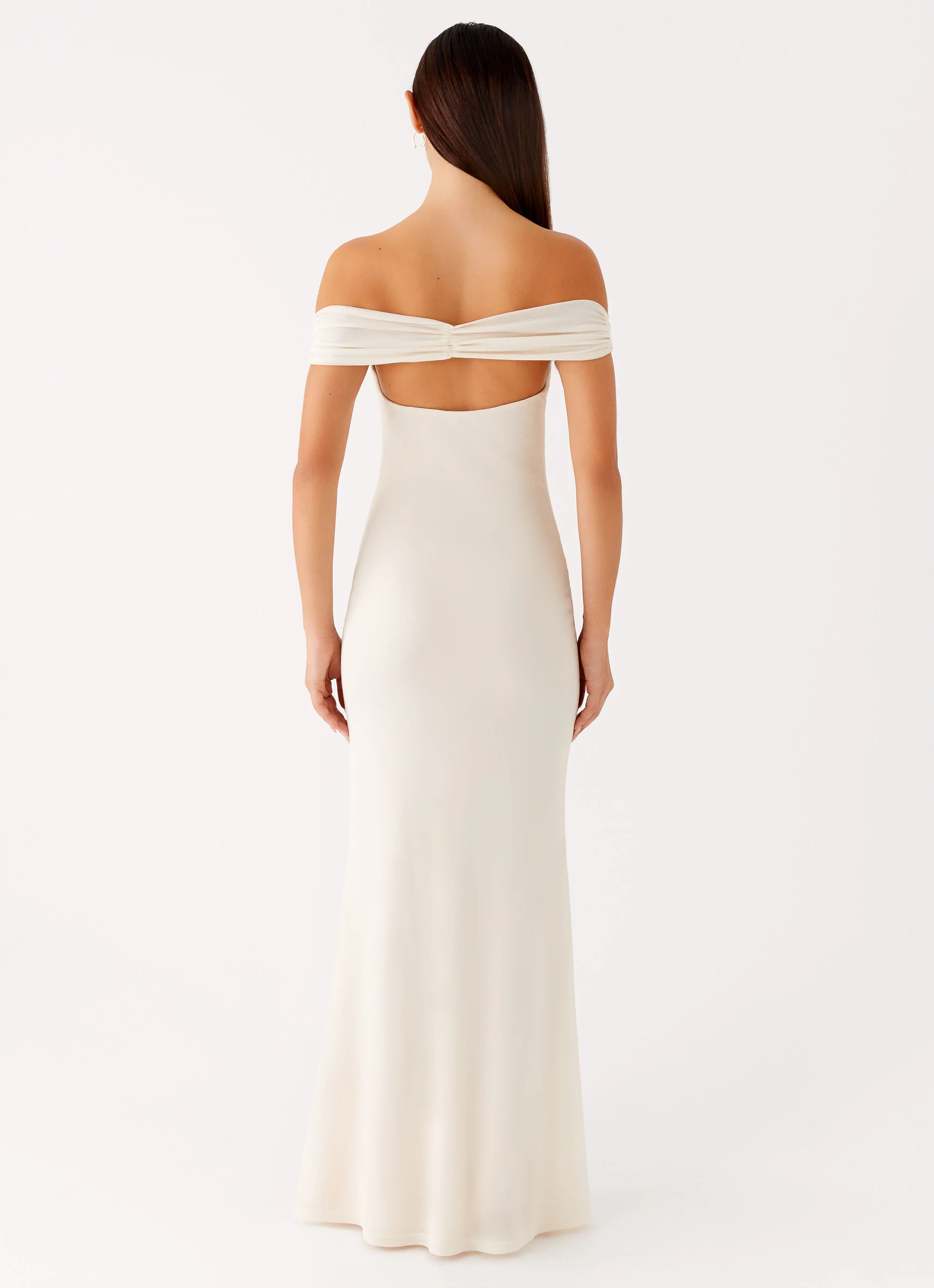 Madeira Maxi Dress - Ivory - Image 3