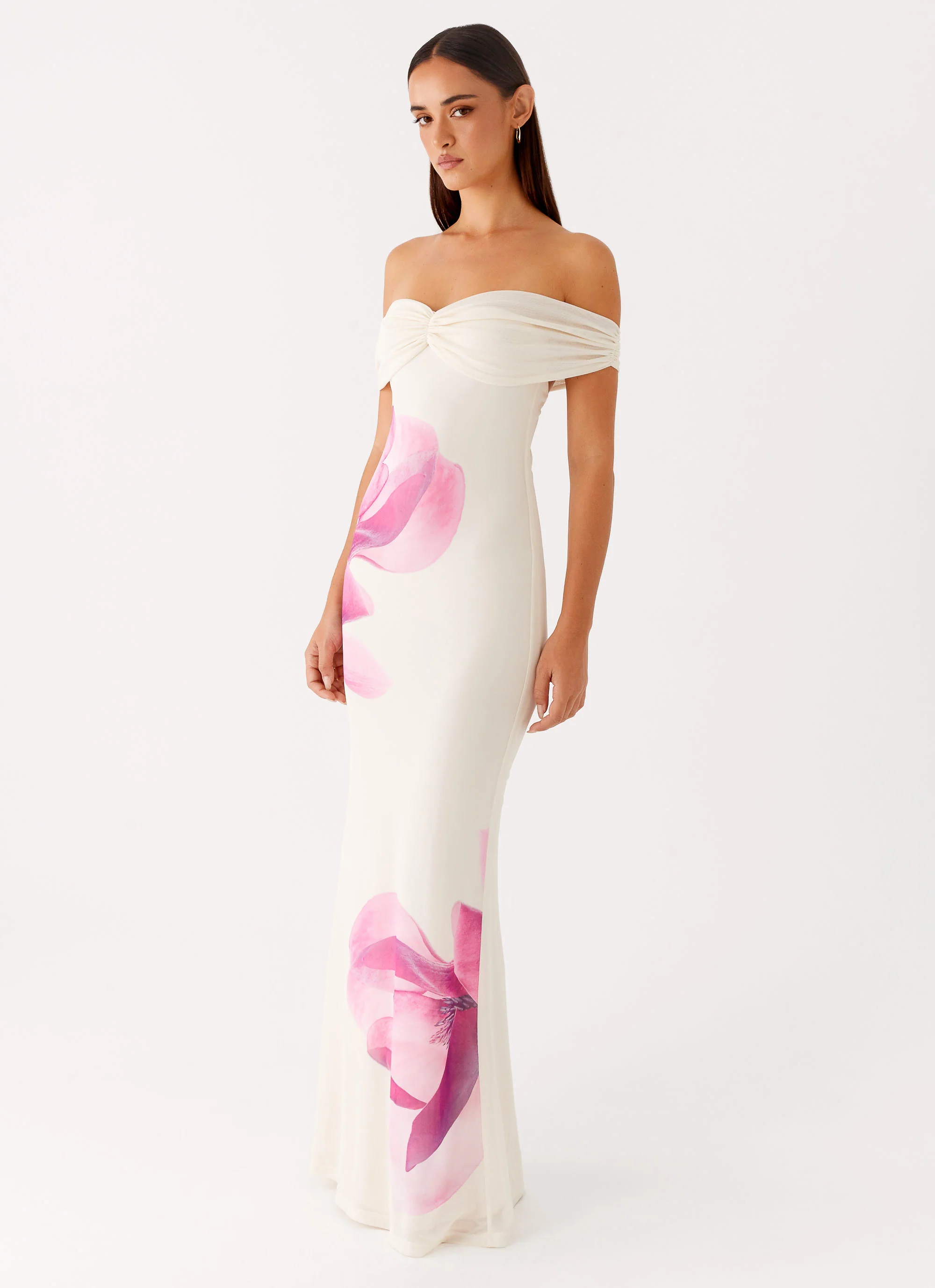 Madeira Maxi Dress - Ivory - Image 4