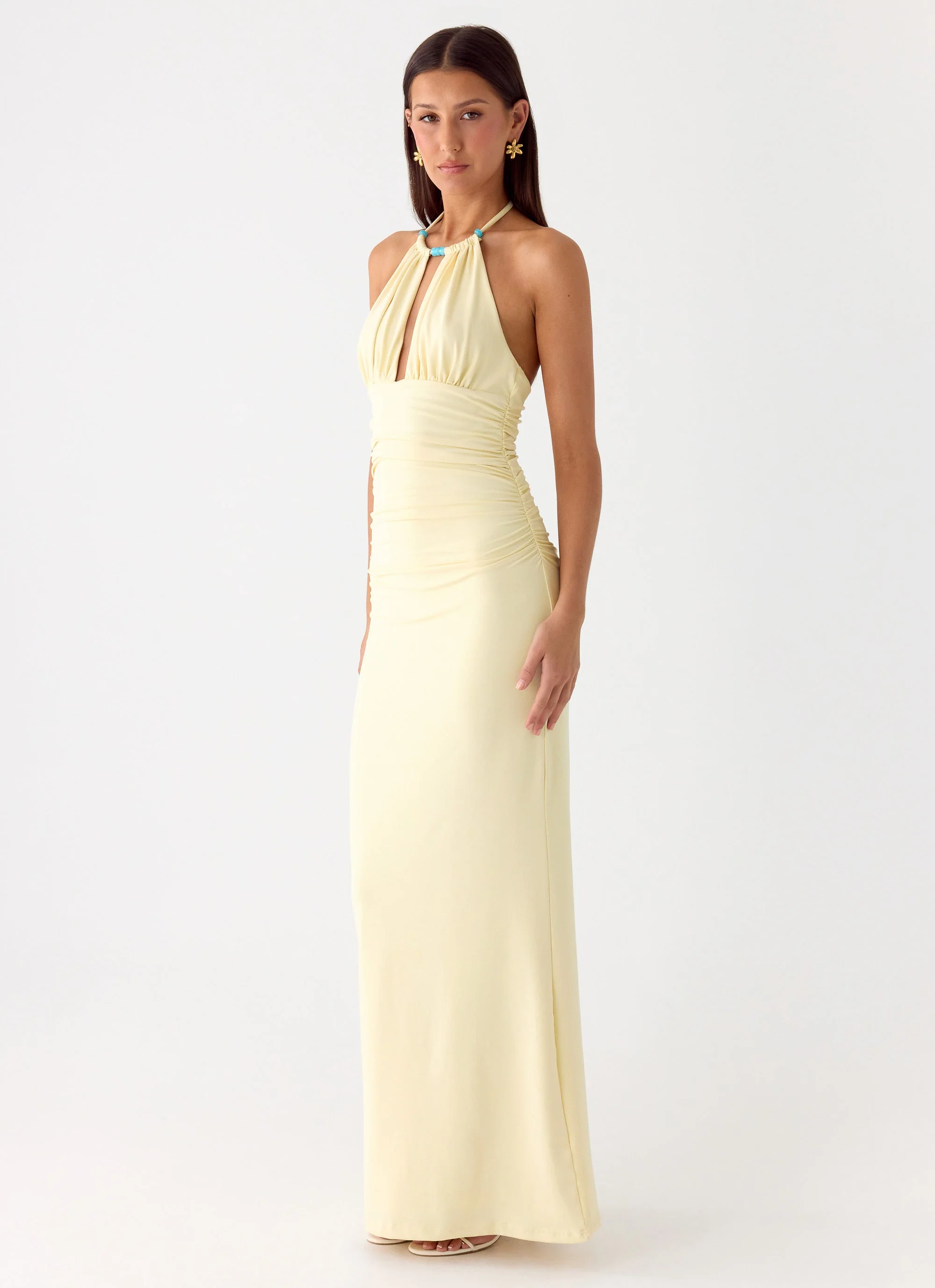 Madi Maxi Dress - Yellow - Image 2