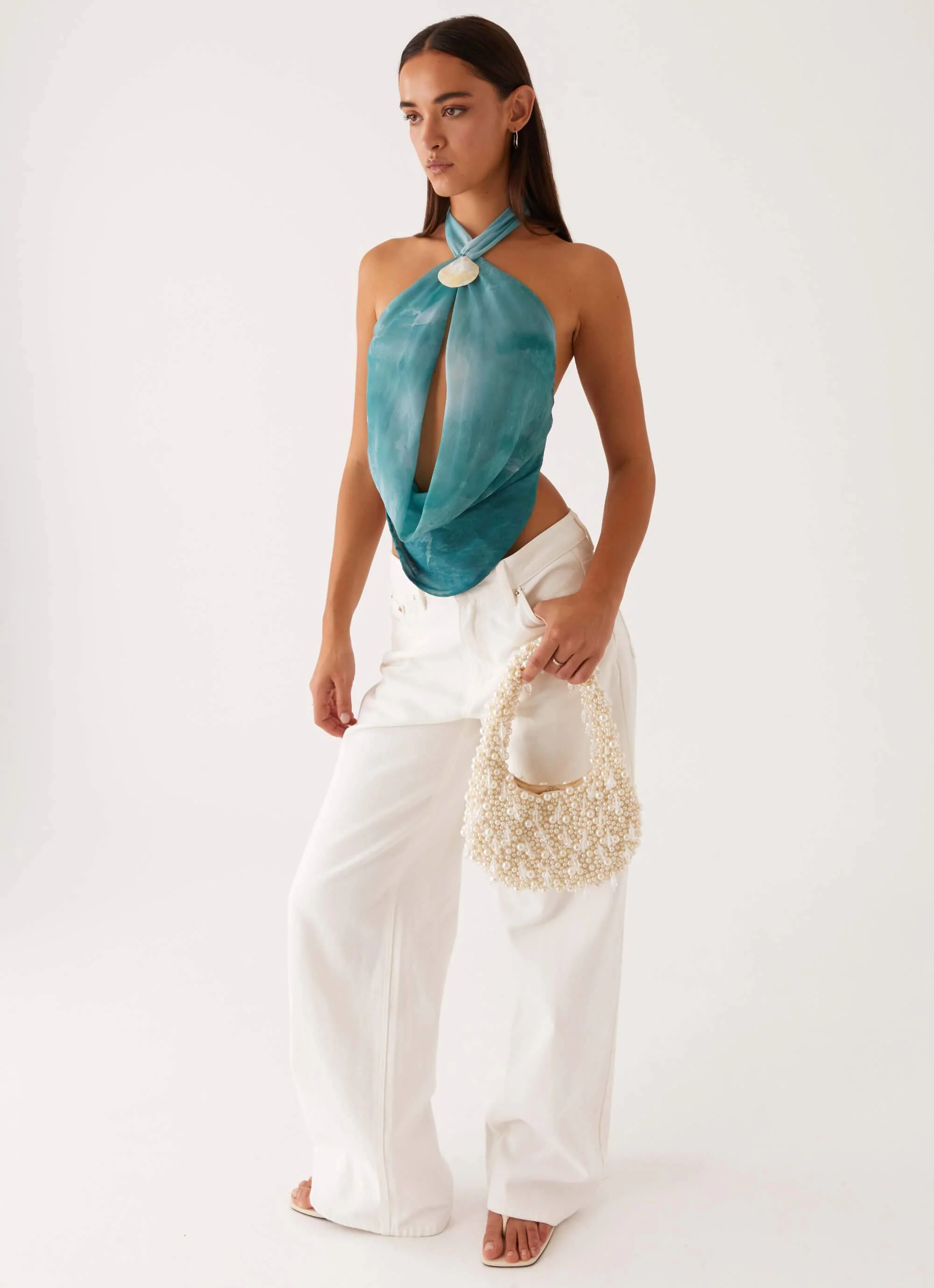 Malita Shoulder Bag - Pearl - Image 4
