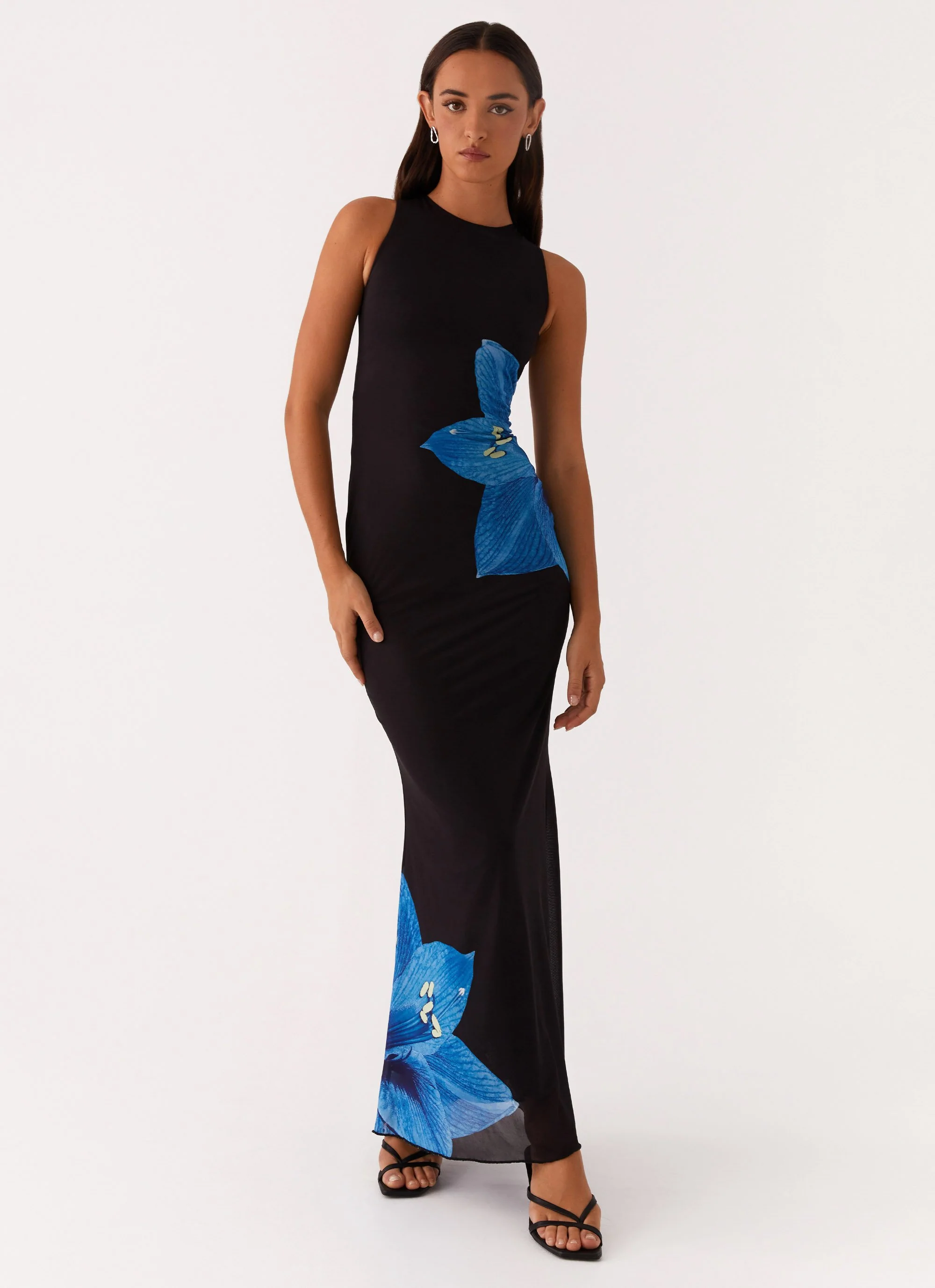 Manhattan Nights Maxi Dress - Black - Image 2