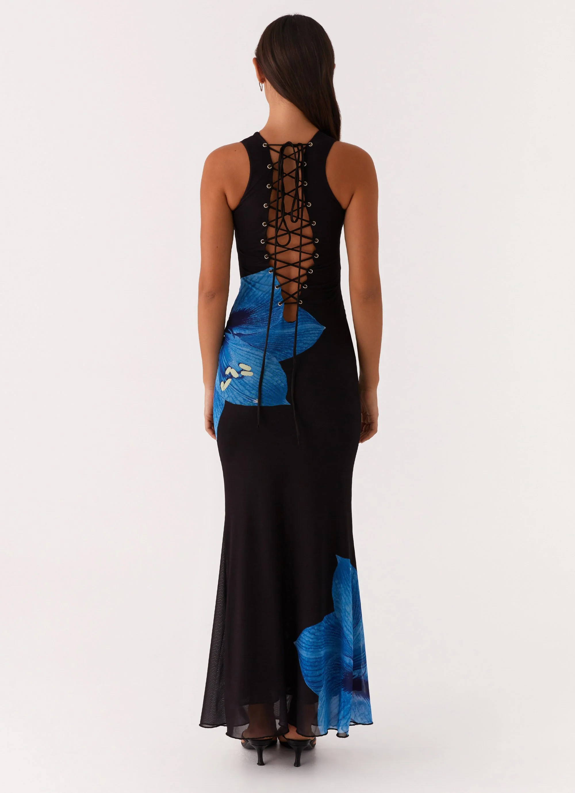 Manhattan Nights Maxi Dress - Black - Image 4