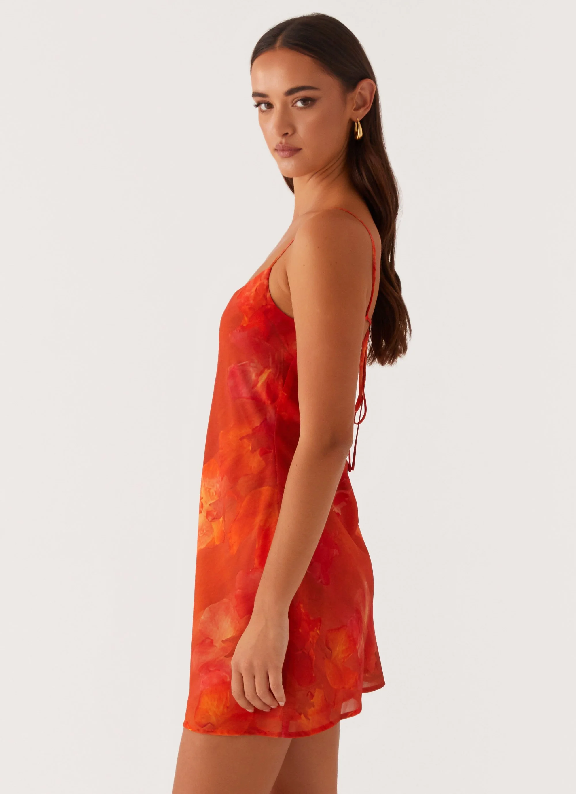 Manifest Mini Dress - Amber - Image 3